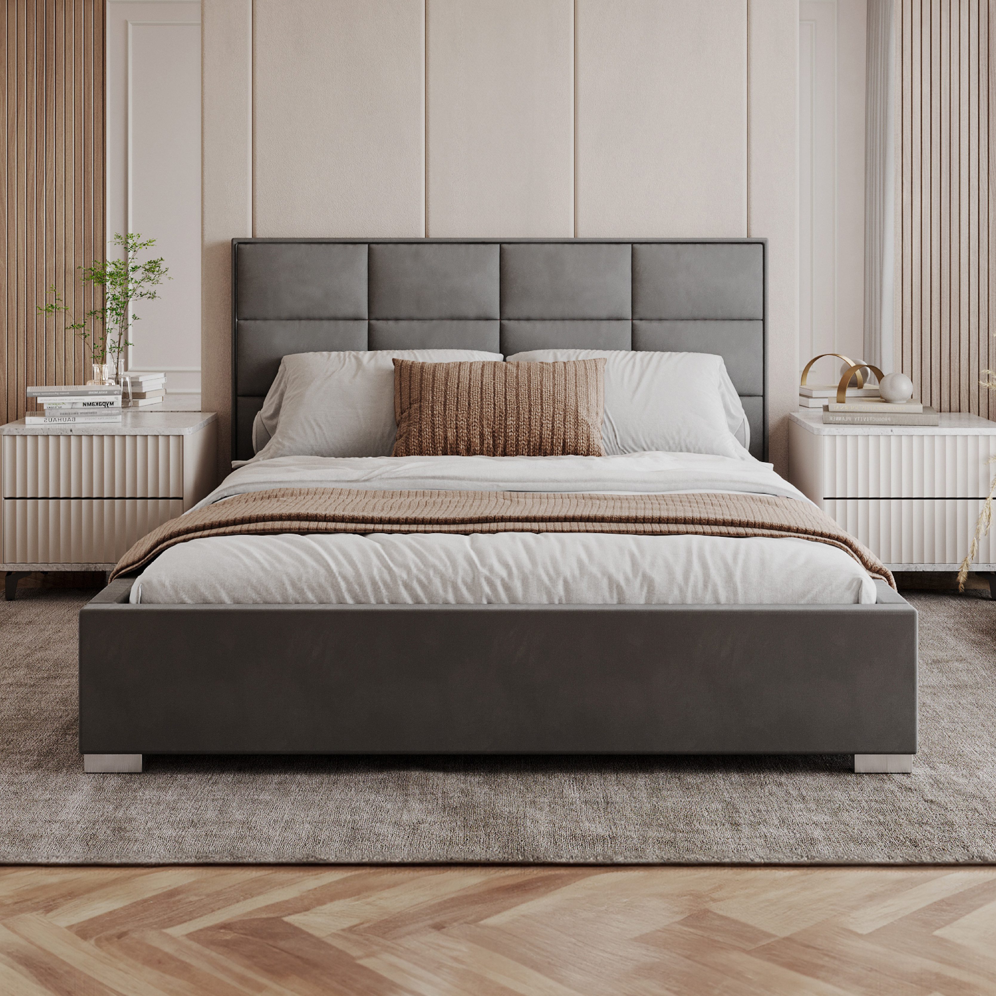 FDM Polsterbett modern mit Bettkasten MADE günstig online kaufen