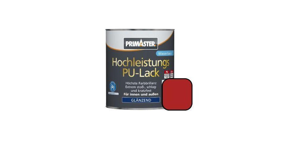 Acryl-Buntlack Primaster PU-Lack RAL 3000 375 ml feuerrot