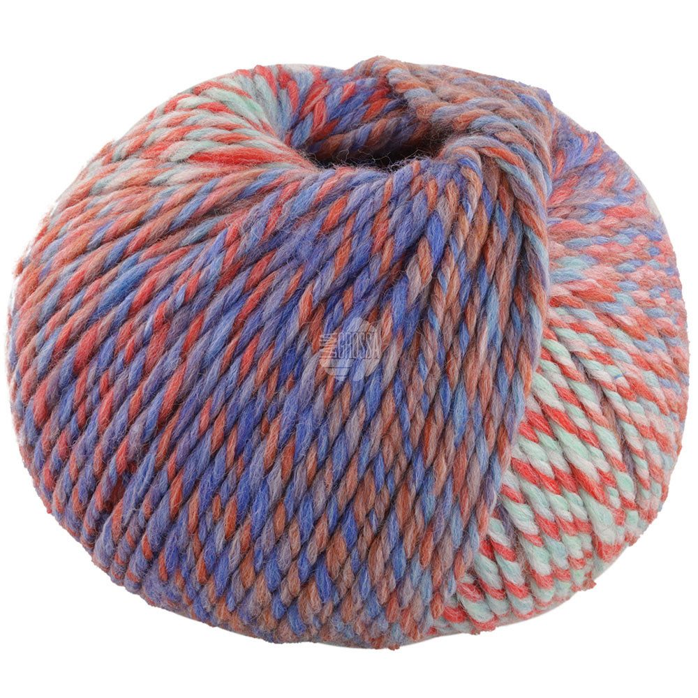 LANA GROSSA Merino Twister dicke Wolle mit Farbverlauf Häkelwolle, 80 m