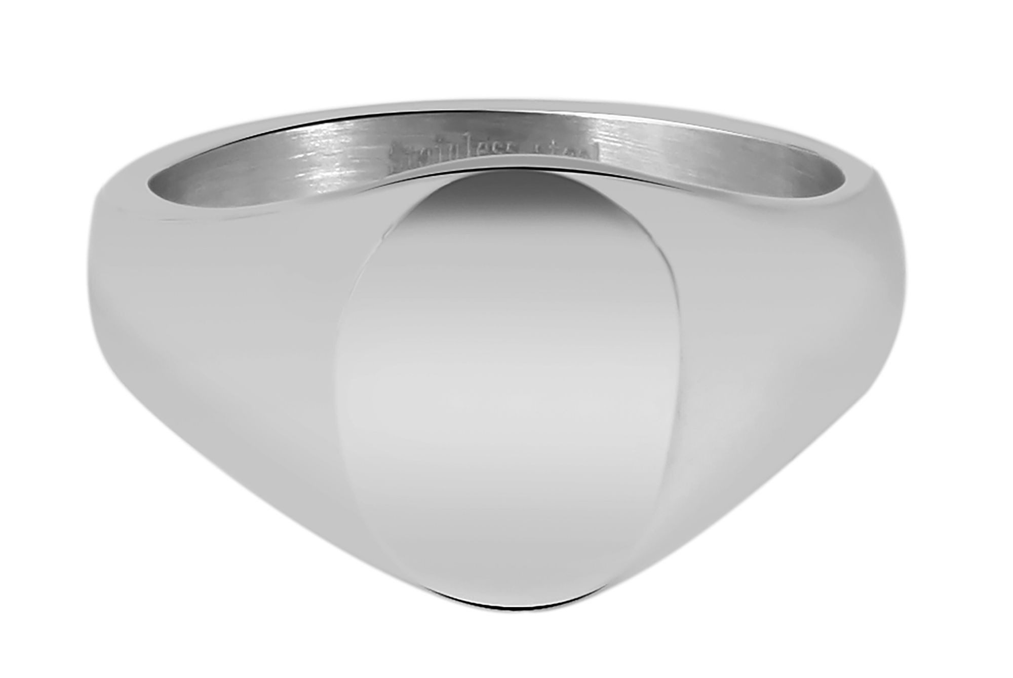 Fingerring Unisex Ring aus Edelstahl