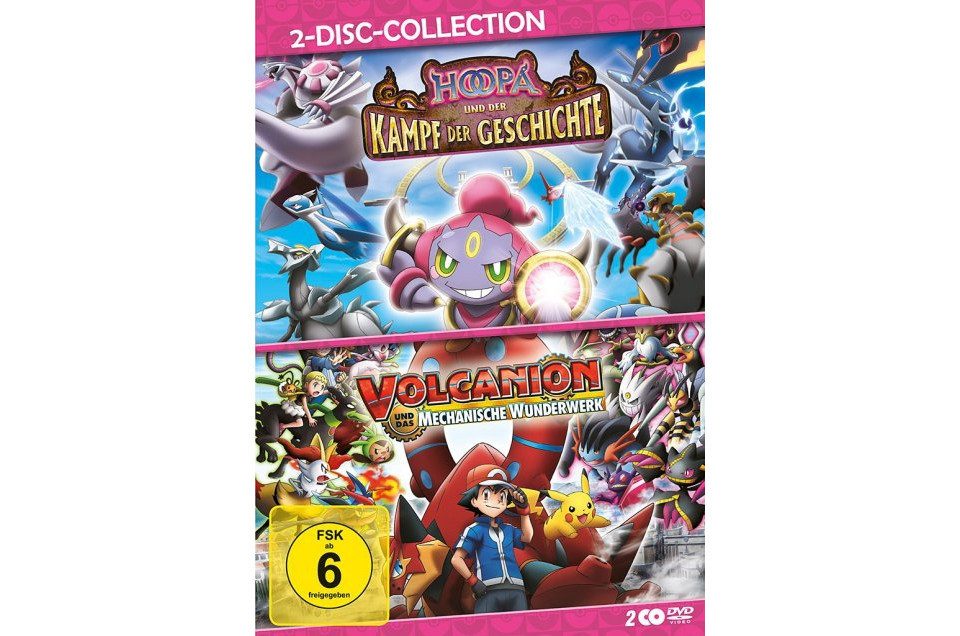 DVD Pokémon 2-Disc-Collection - Film 18 & 19