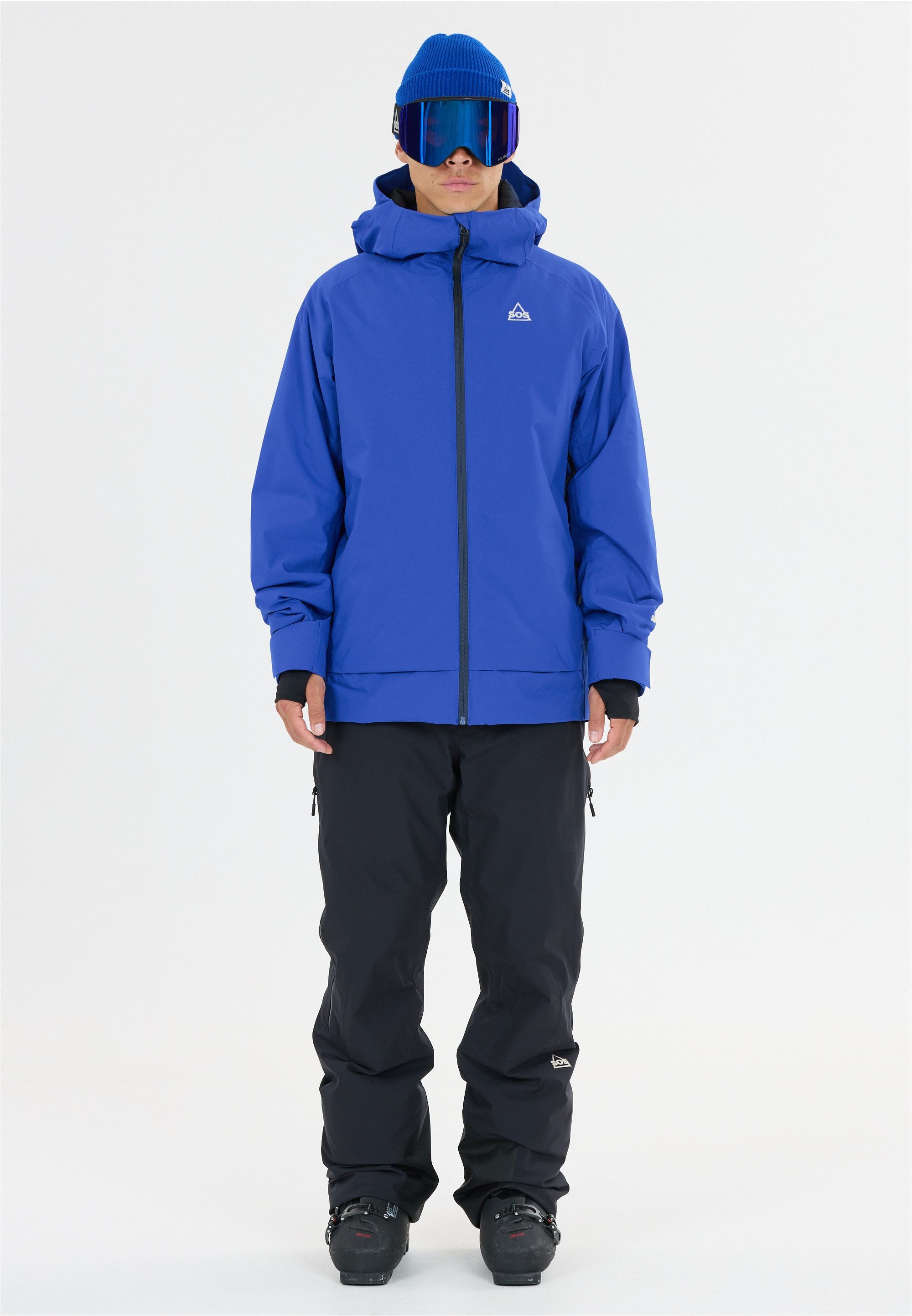 SOS Skijacke Samkos mit wasserdichter Membran