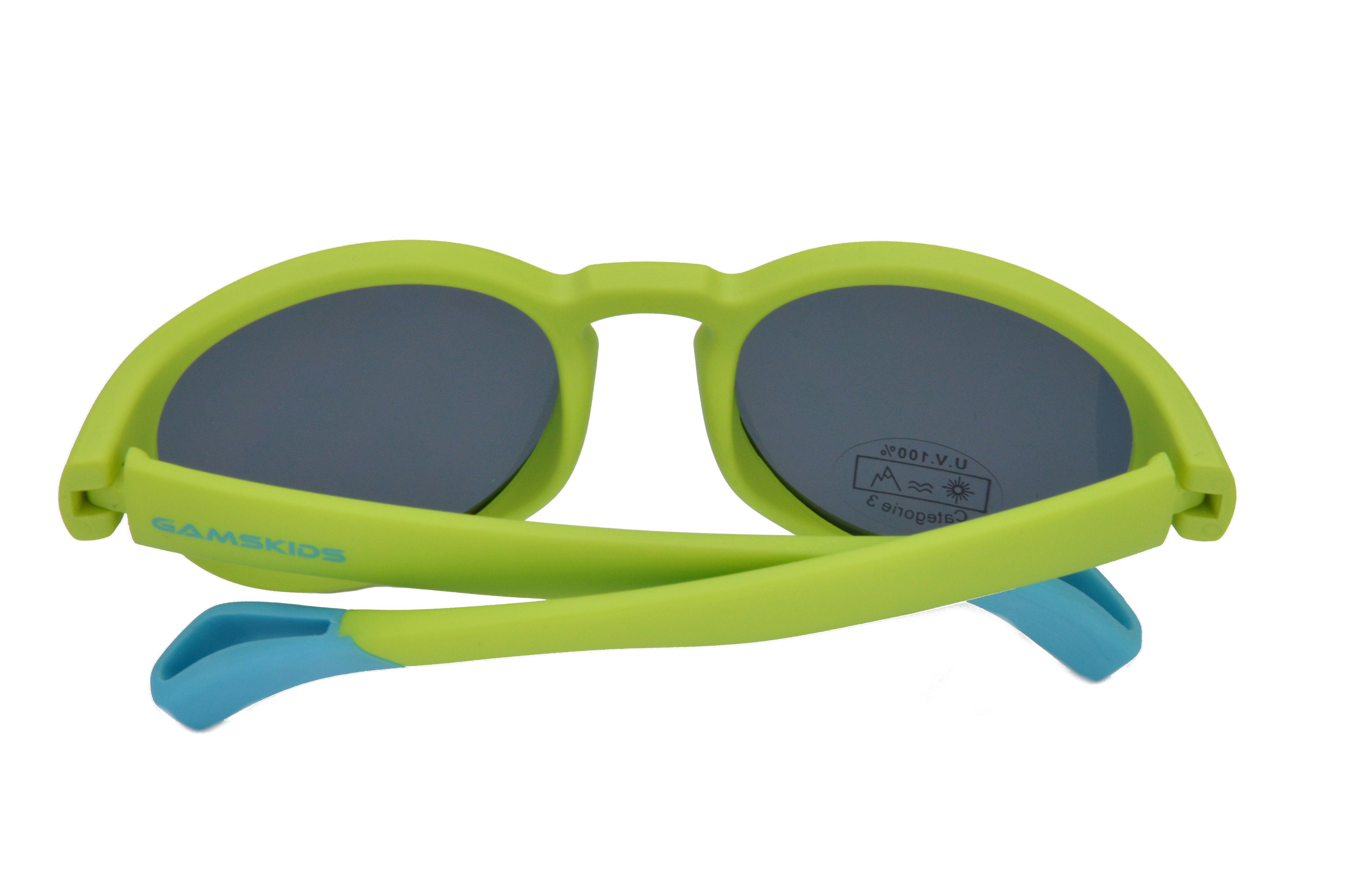 grün, WK5417 Jahre Unisex, Sonnenbrille Gamswild Mädchen Kinderbrille lila GAMSKIDS 5-10 blau, Jungen kids Kleinkindbrille