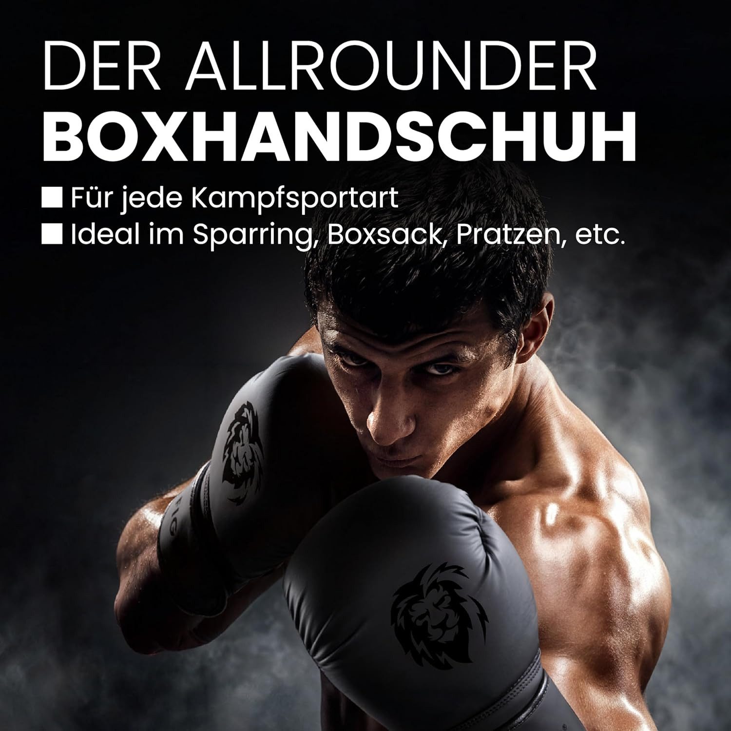 FIGHTR Boxhandschuhe FBG XIV – Stabil & komfortabel für Boxen, Kickboxen, MMA & Sparring