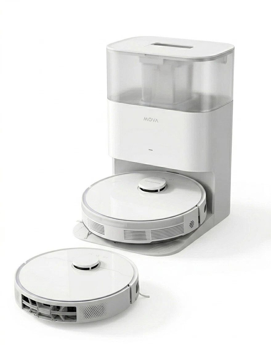 Mova Saugroboter S10 Plus Saugroboter Wischroboter 7000Pa Absaugstation