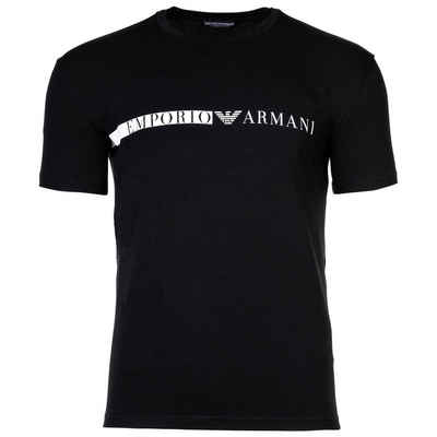 Emporio Armani T-Shirt »Herren T-Shirt - LOGO TAPE, Kurzarm, Rundhals,«