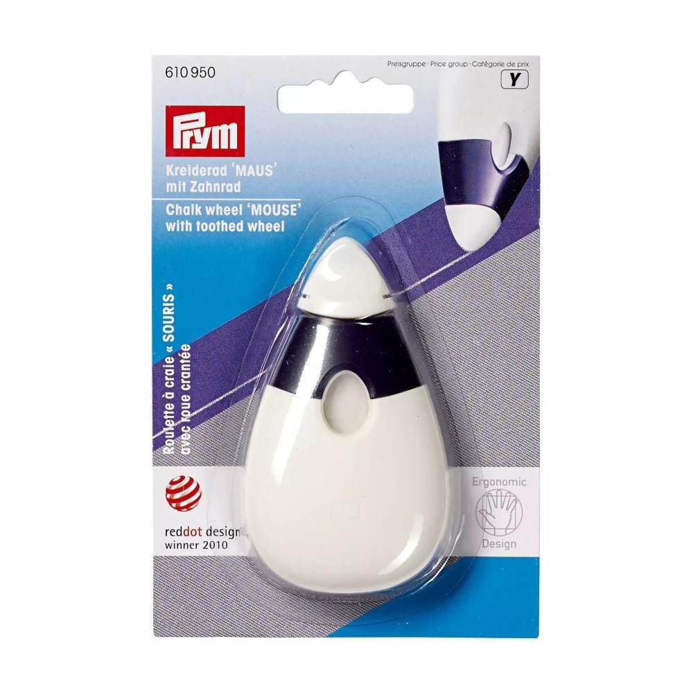 Prym Kreidemarker - Kreiderad ergonomische Maus