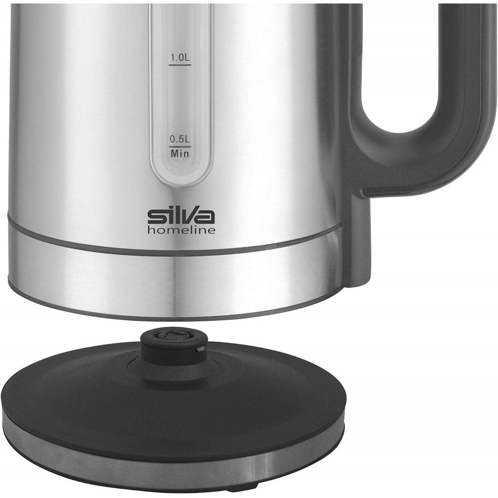 Silva Wasserkocher Silva KL-T 2200 Wasserkocher 1,7L, 2200W, 5 Temp., 1.7 l, Hochwertiges Material