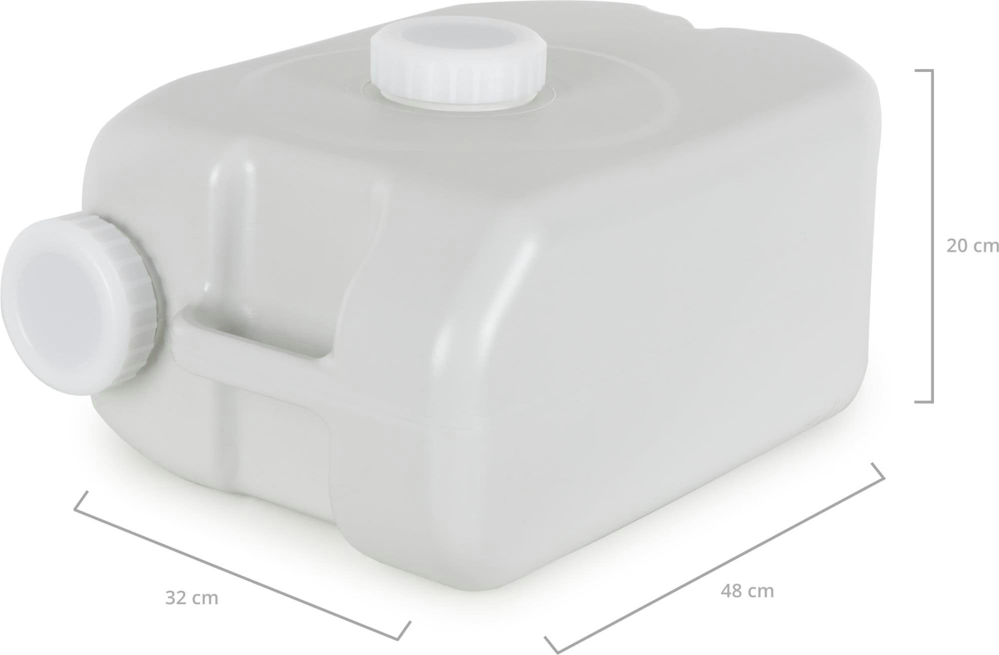Stagecaptain Waschbecken PSW-45 Quixie Portables Waschbecken Deluxe Set (mit 45 Liter Wassertank, 2-St., inkl. Spender für Flüssigseife/Desinfektionsmittel), mit mechanischer Wasserpumpe und Abwasser-Auffangbehälter