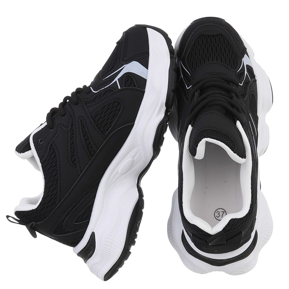 Ital-Design Damen Low-Top Freizeit Sneaker (88828243) Keilabsatz/Wedge Snea günstig online kaufen