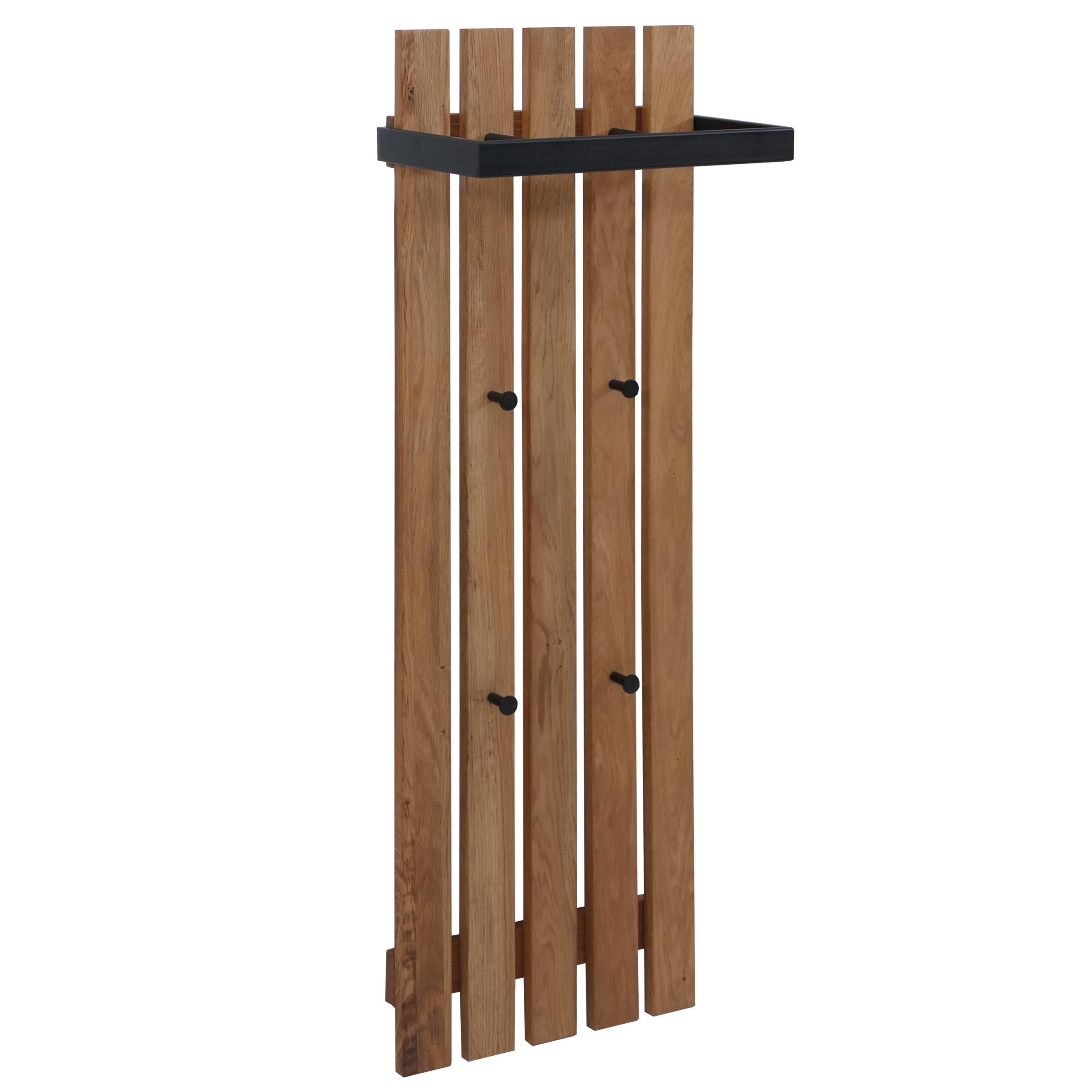 MCW Wandgarderobe MCW-P57-Ga, Beliebig erweiterbar, Mit 4 Haken