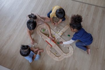 Plantoys Spielzeug-Auto Straßensystem Holz