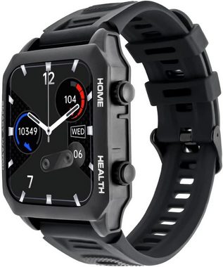 watchmark Wecker, Körpertemperaturmonitor, Activity Tracker Smartwatch (Android/iOS), Mit den besten und erstaunlichsten Funktionen, attraktivem Design
