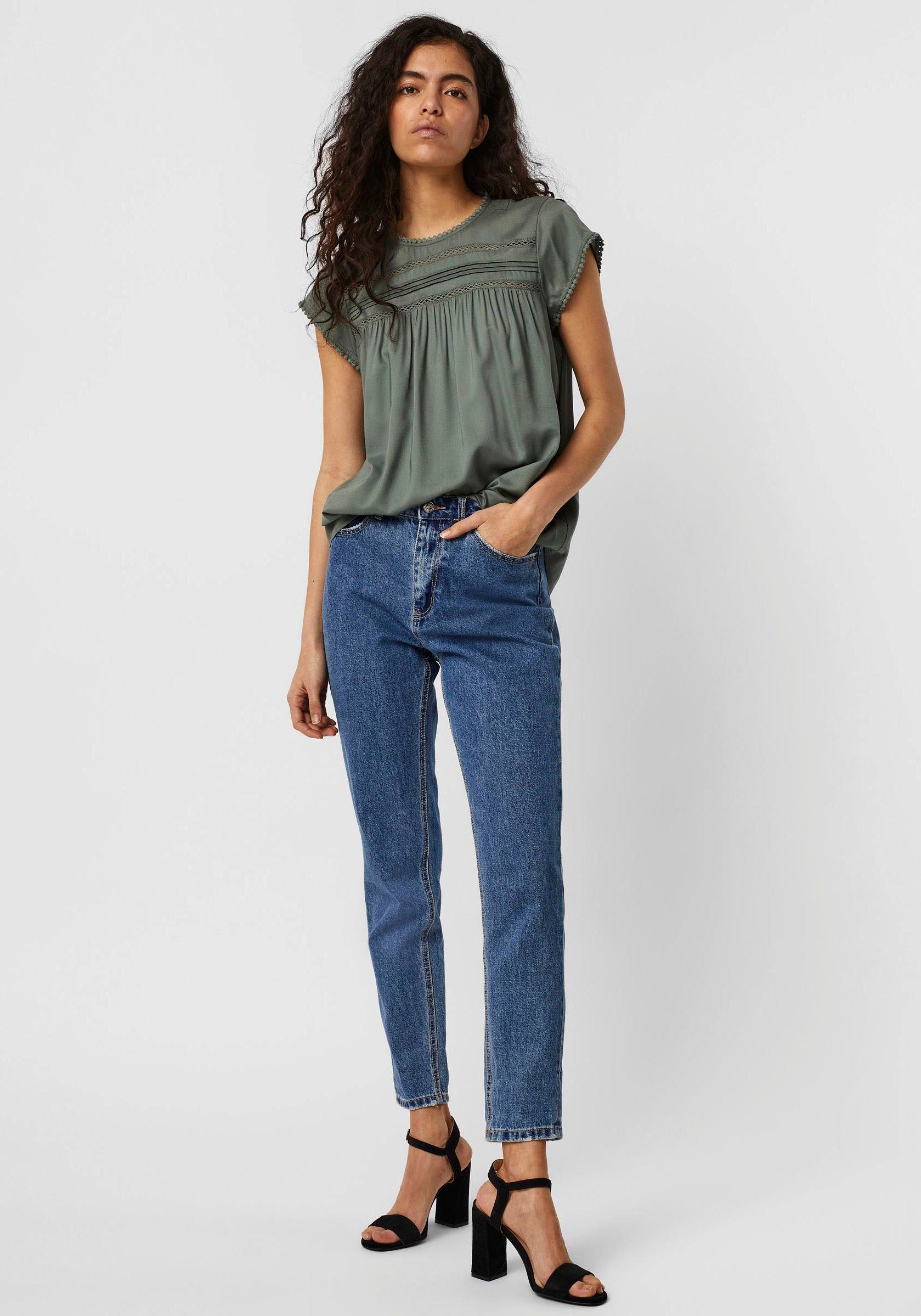 Vero Moda Spitzentop VMDEBBIE PLEAT S/L TOP GA NOOS günstig online kaufen