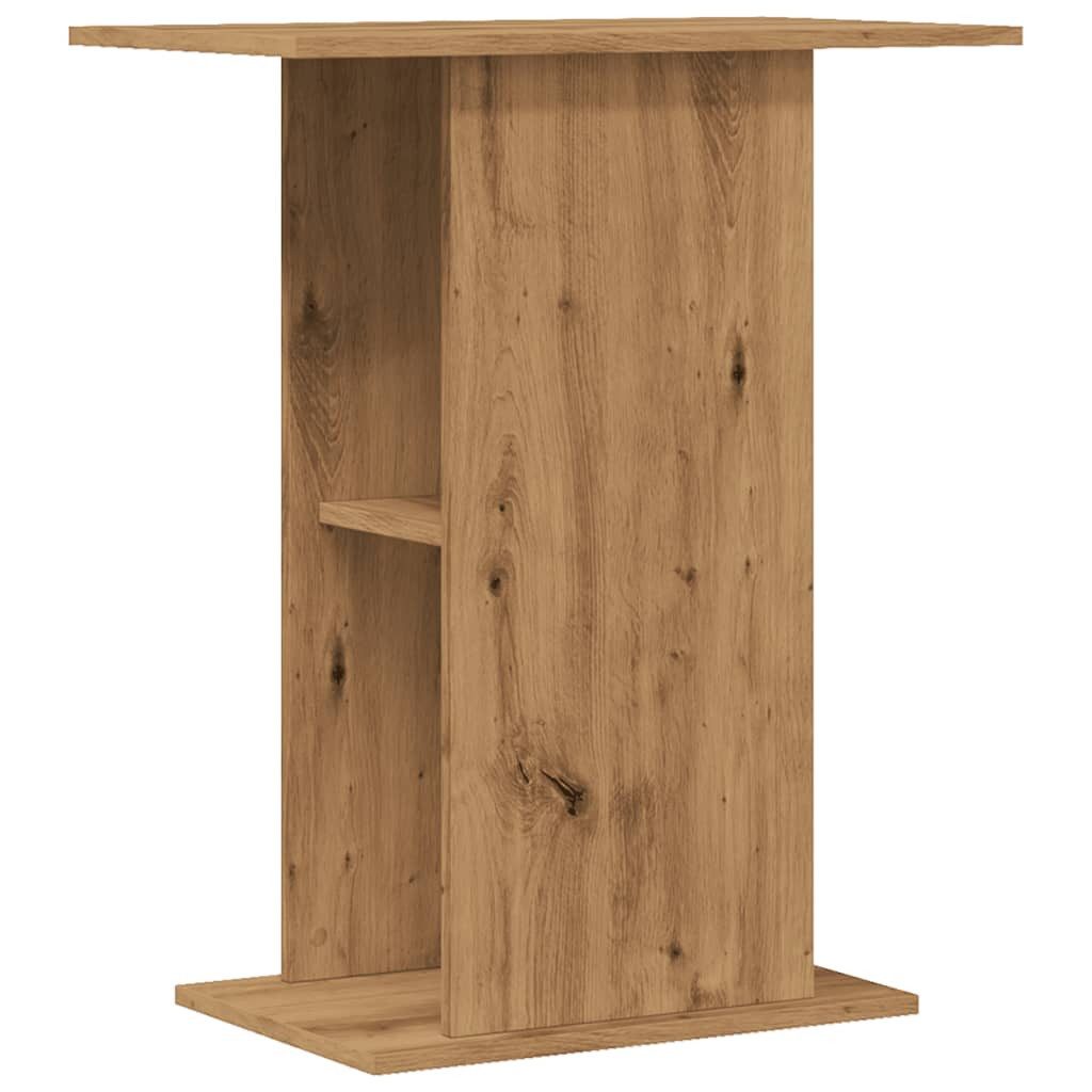 Aquariumunterschrank Aquariumständer Artisan-Eiche 36x60,5x72,5 cm Spanplatte Terrarium Ges