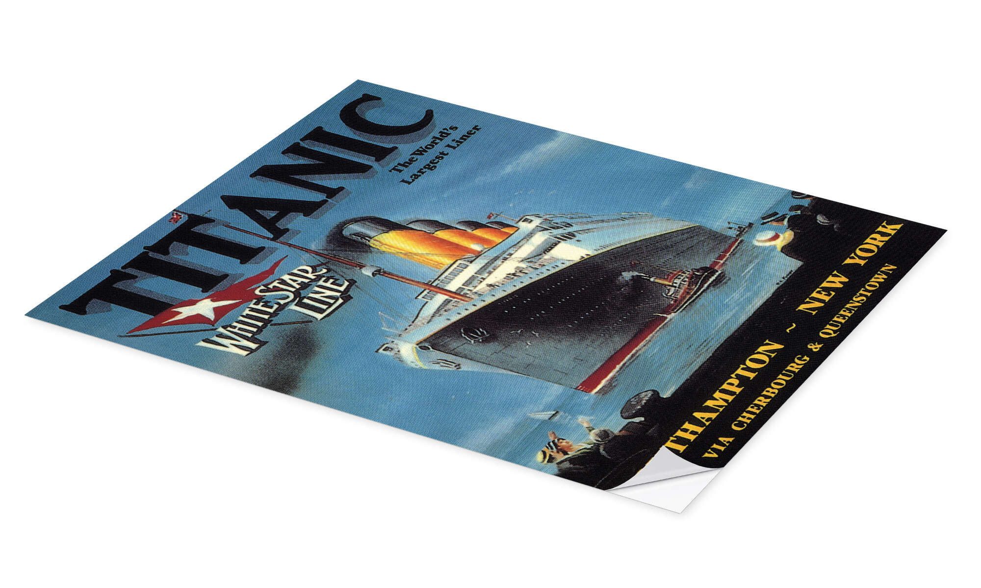 Posterlounge Poster Granger Collection, White Star günstig online kaufen