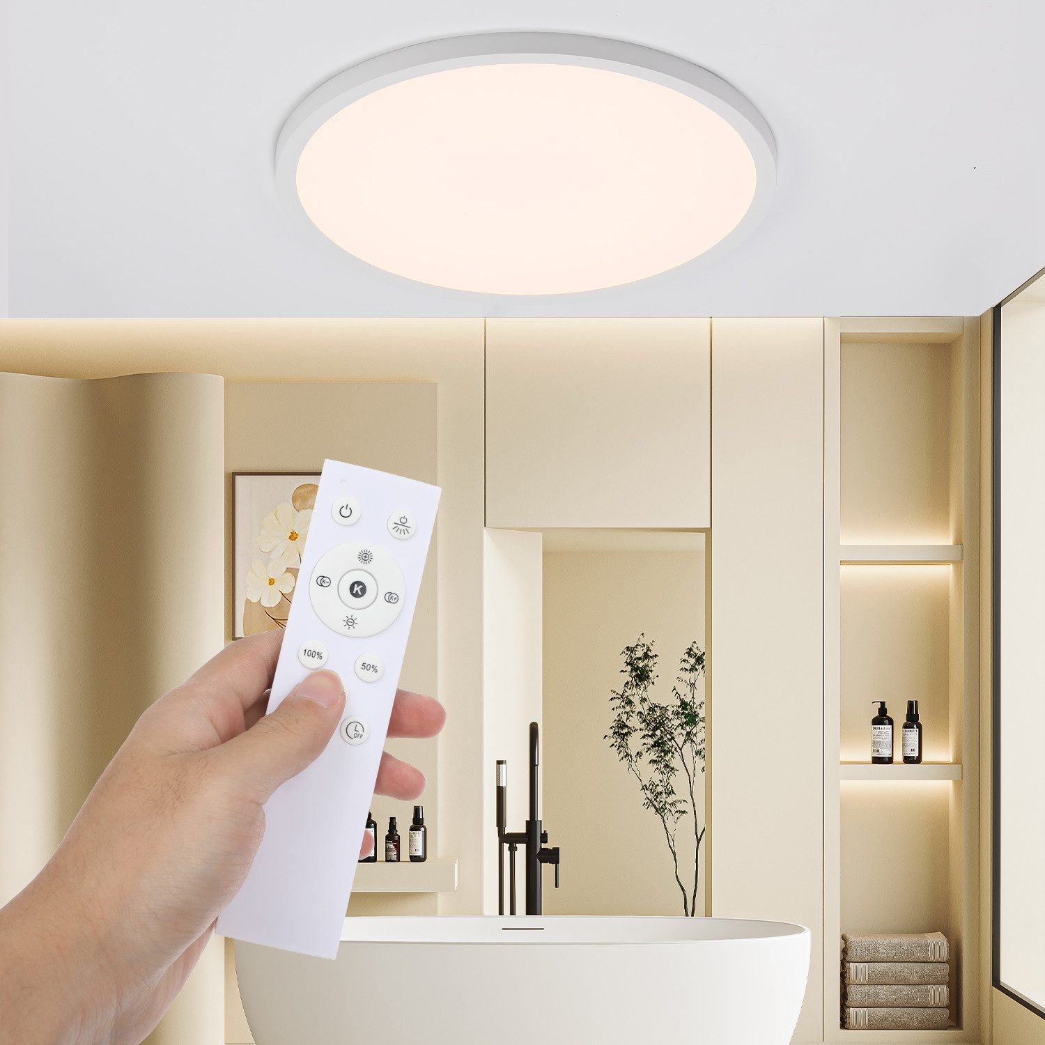 WILGOON LED Deckenleuchte Ultra Dünn LED günstig online kaufen