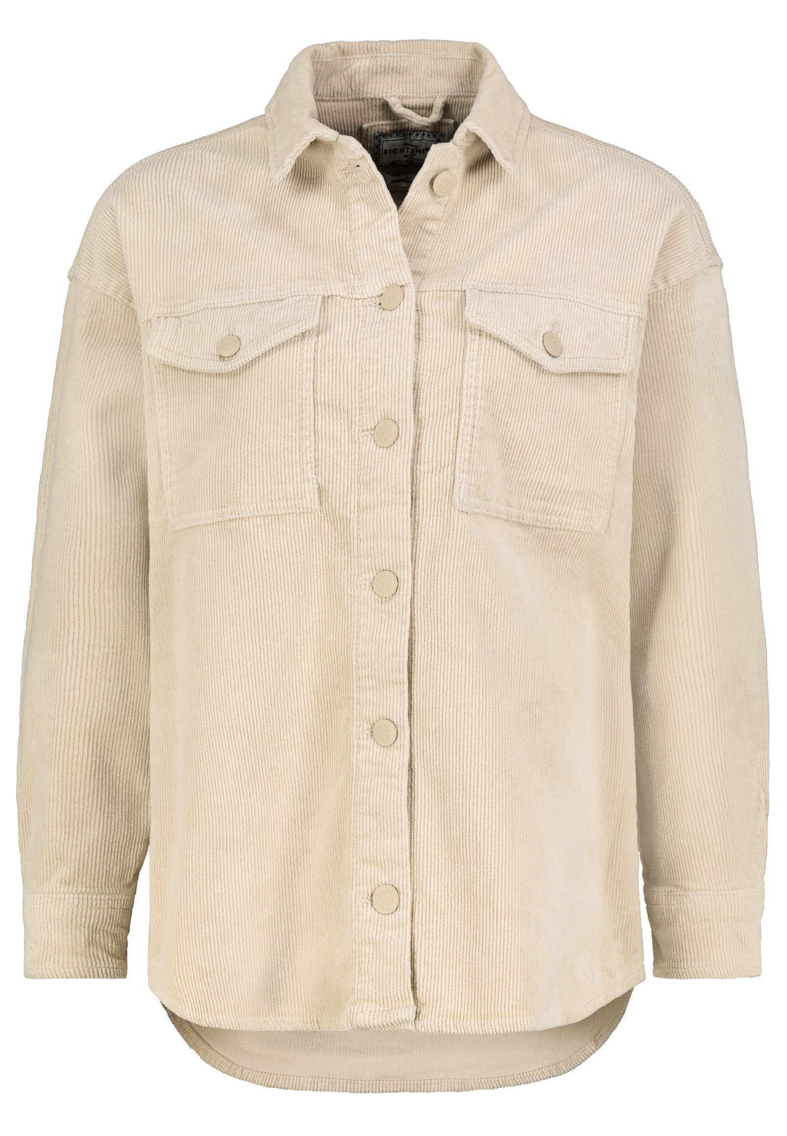 light-beige Oversize Hemdjacke Hemdjacke SUBLEVEL Cord