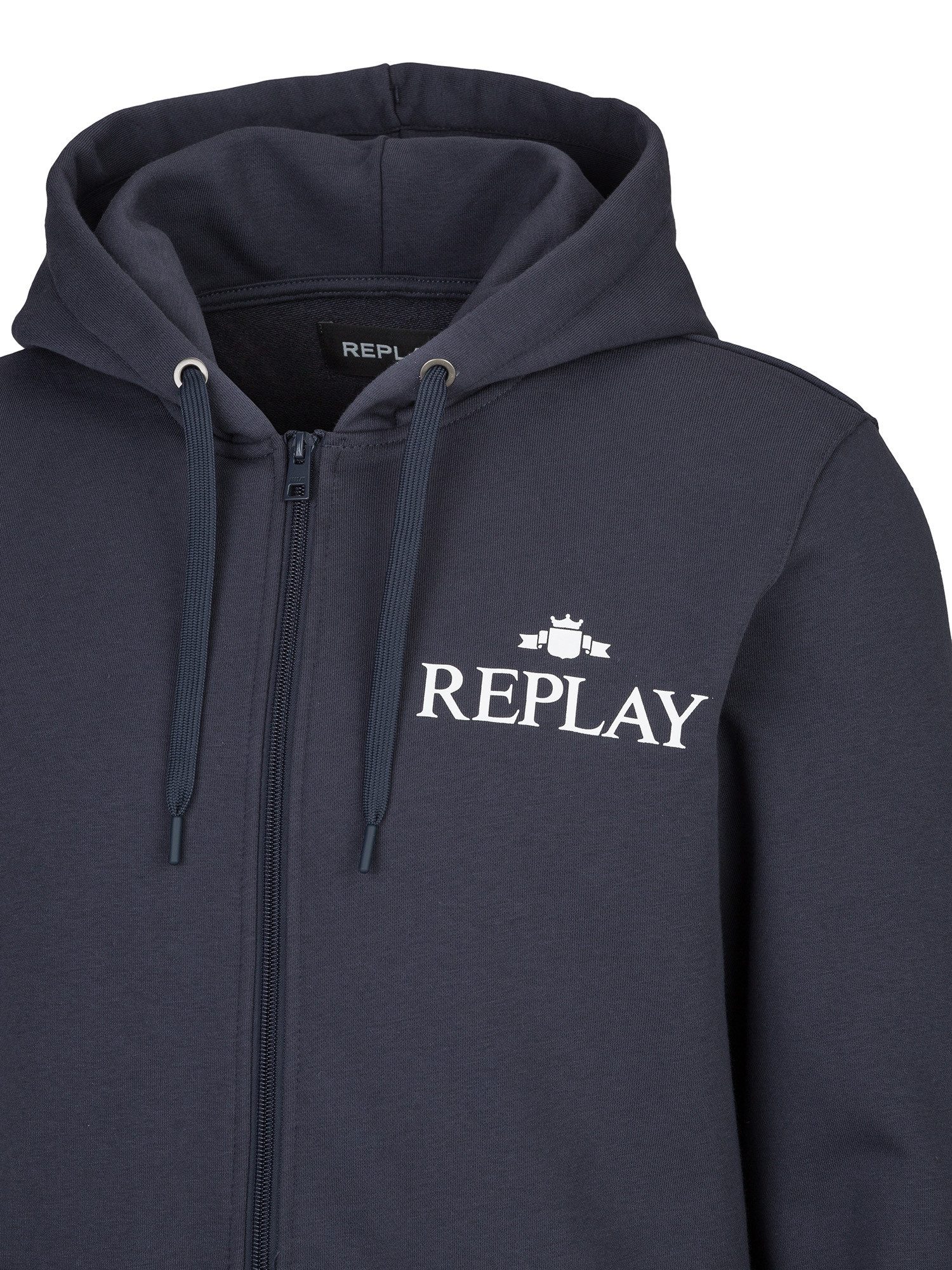 Replay Sweatshirt FRENCH TERRY PL/CO FLEECE