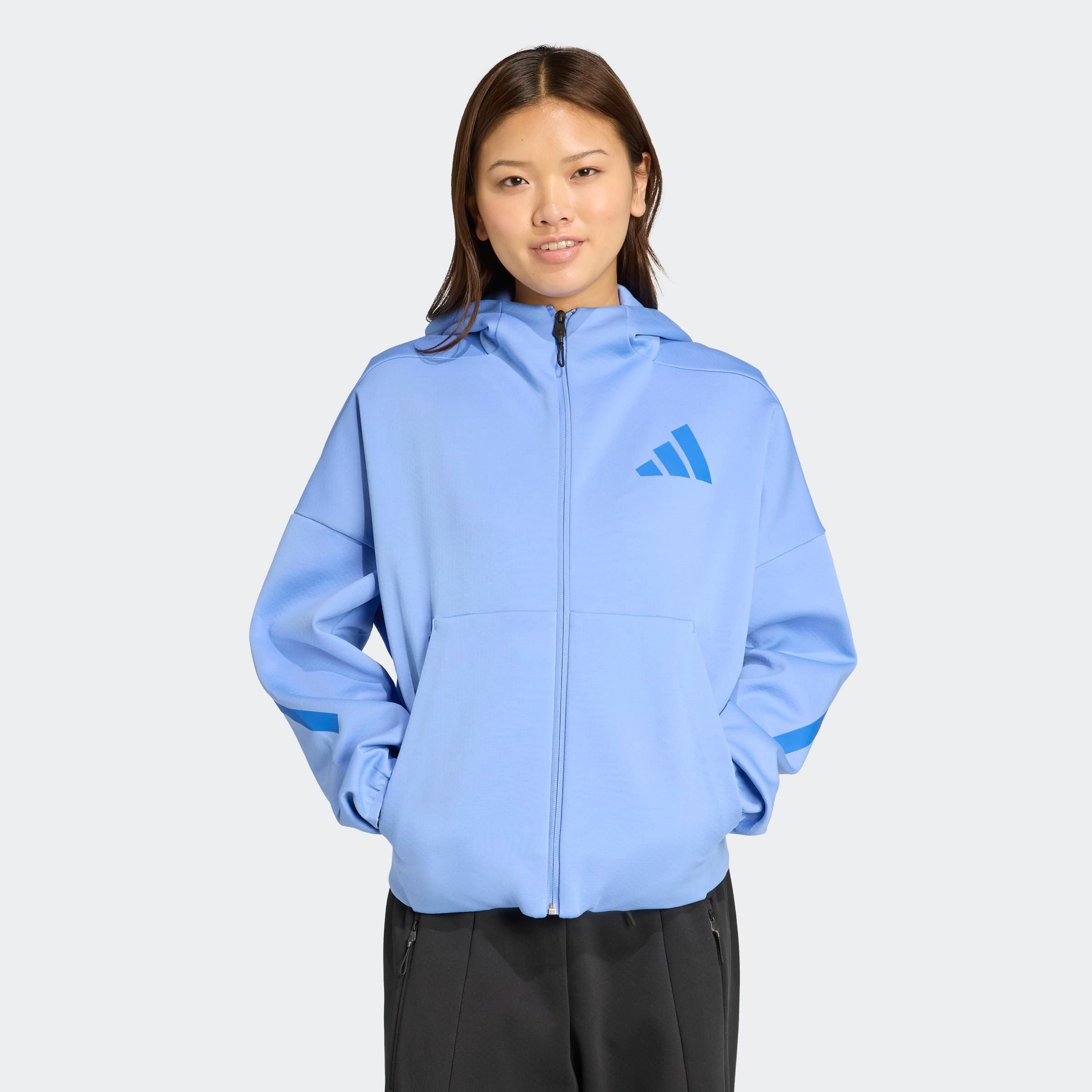 adidas Sportswear Kapuzensweatshirt W Z.N.E. FZ günstig online kaufen
