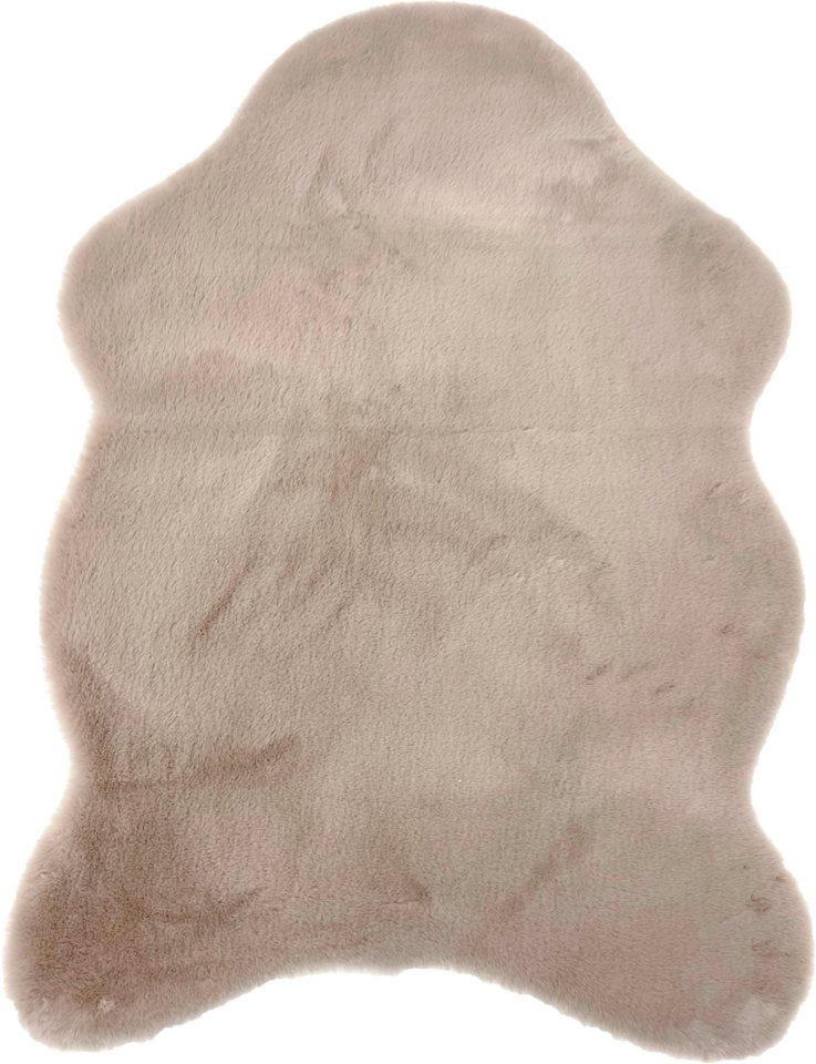 ASTRA Fellteppich Elda, Kunstfell, rechteckig, Höhe: 13 mm, Dekofell, kuschelweich, Wohnzimmer, Kinderzimmer, Kaninchenhaptik