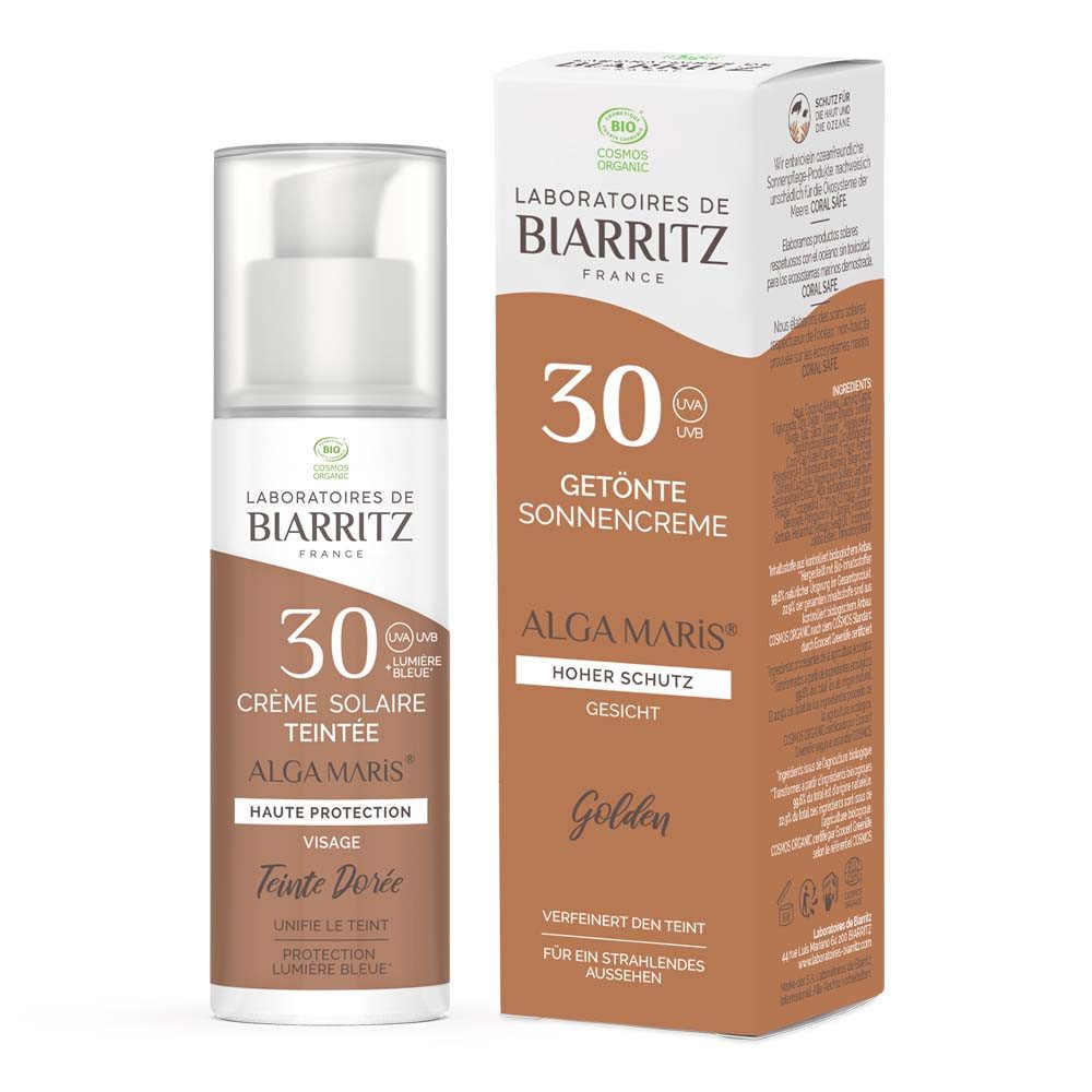 Sonnenschutzpflege Sonnencreme - gold LSF30 50ml