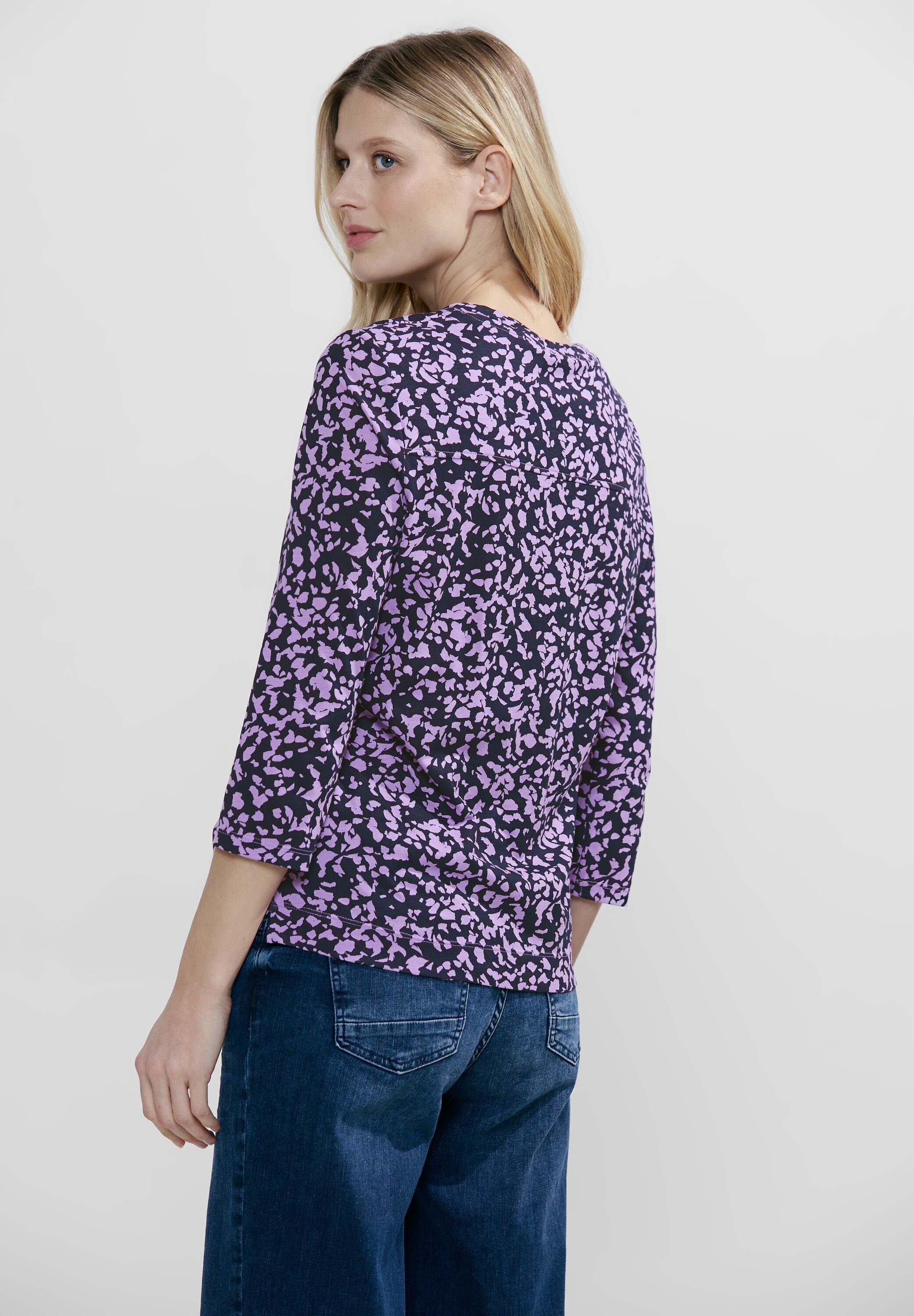 CECIL 3/4-Arm-Shirt im soften Baumwoll-Mix