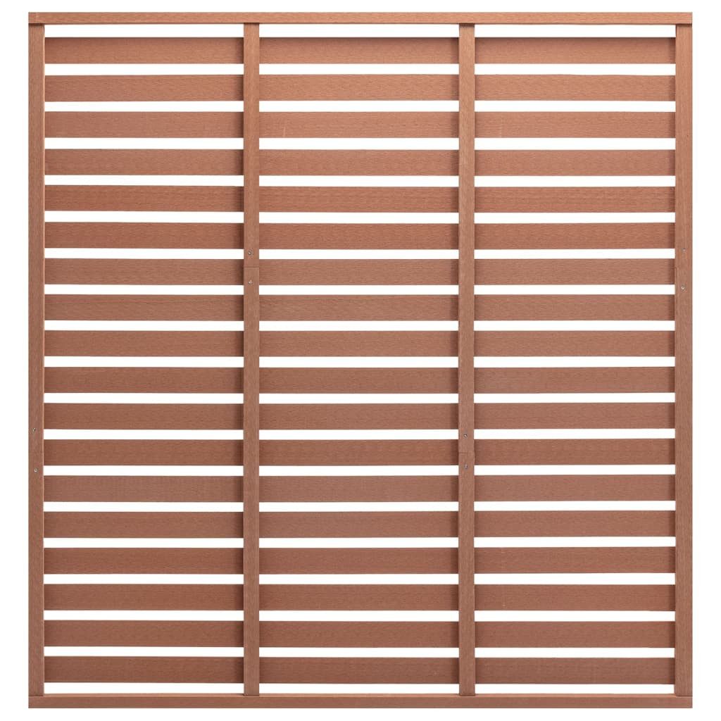 vidaXL Gartenzaun Zaunplatte WPC 180x180 cm günstig online kaufen