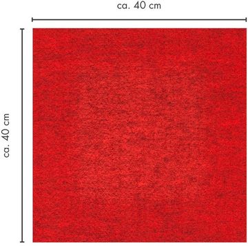Teppichfliese Skandi, selbstklebend, Andiamo, rechteckig, Höhe: 4 mm, 40x40 cm, 25 Stück (4 qm), 50 Stück (8 qm) oder 100 Stück (16 qm)
