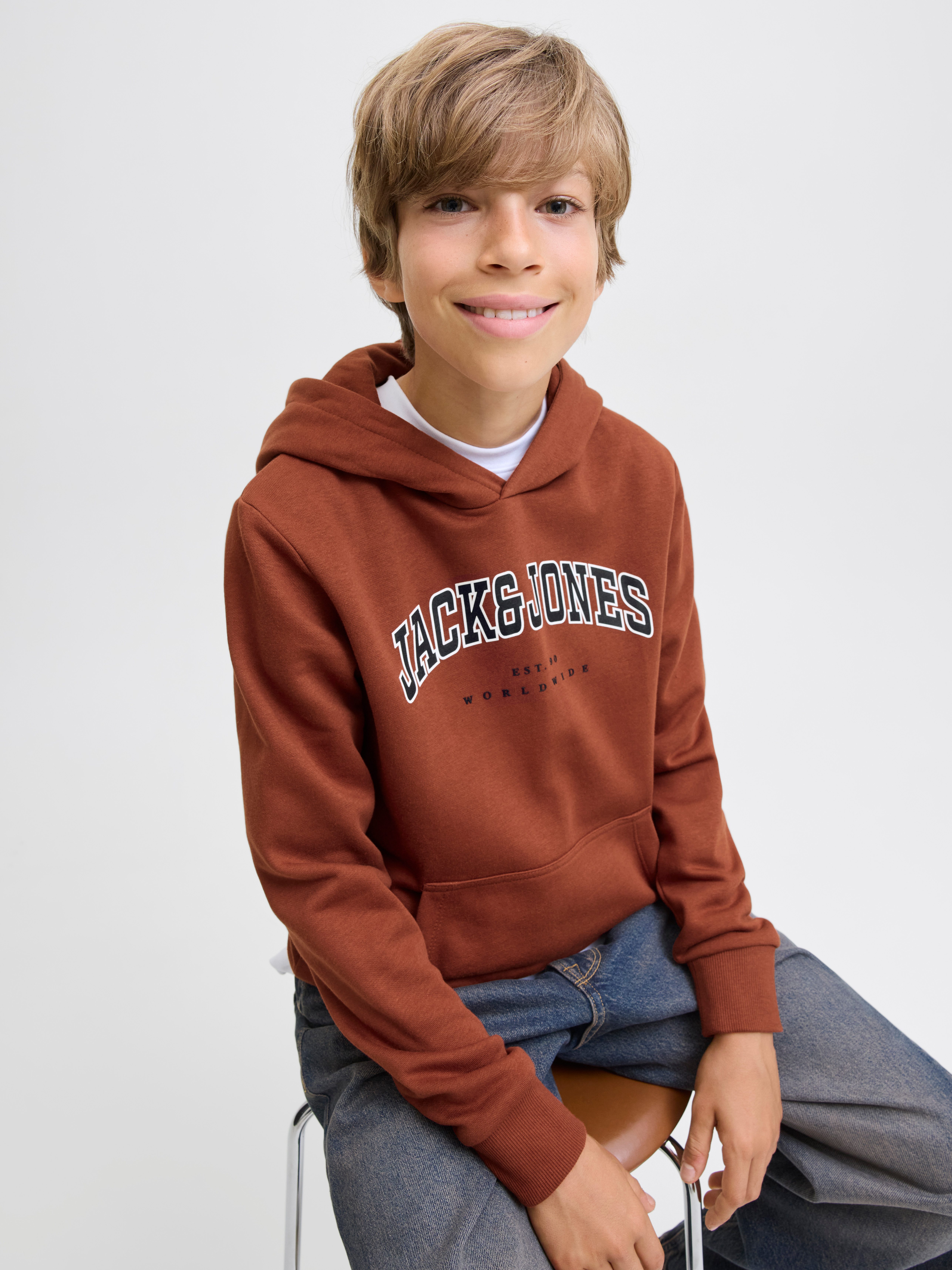 Jack & Jones Junior Kapuzensweatshirt JJECALEB günstig online kaufen
