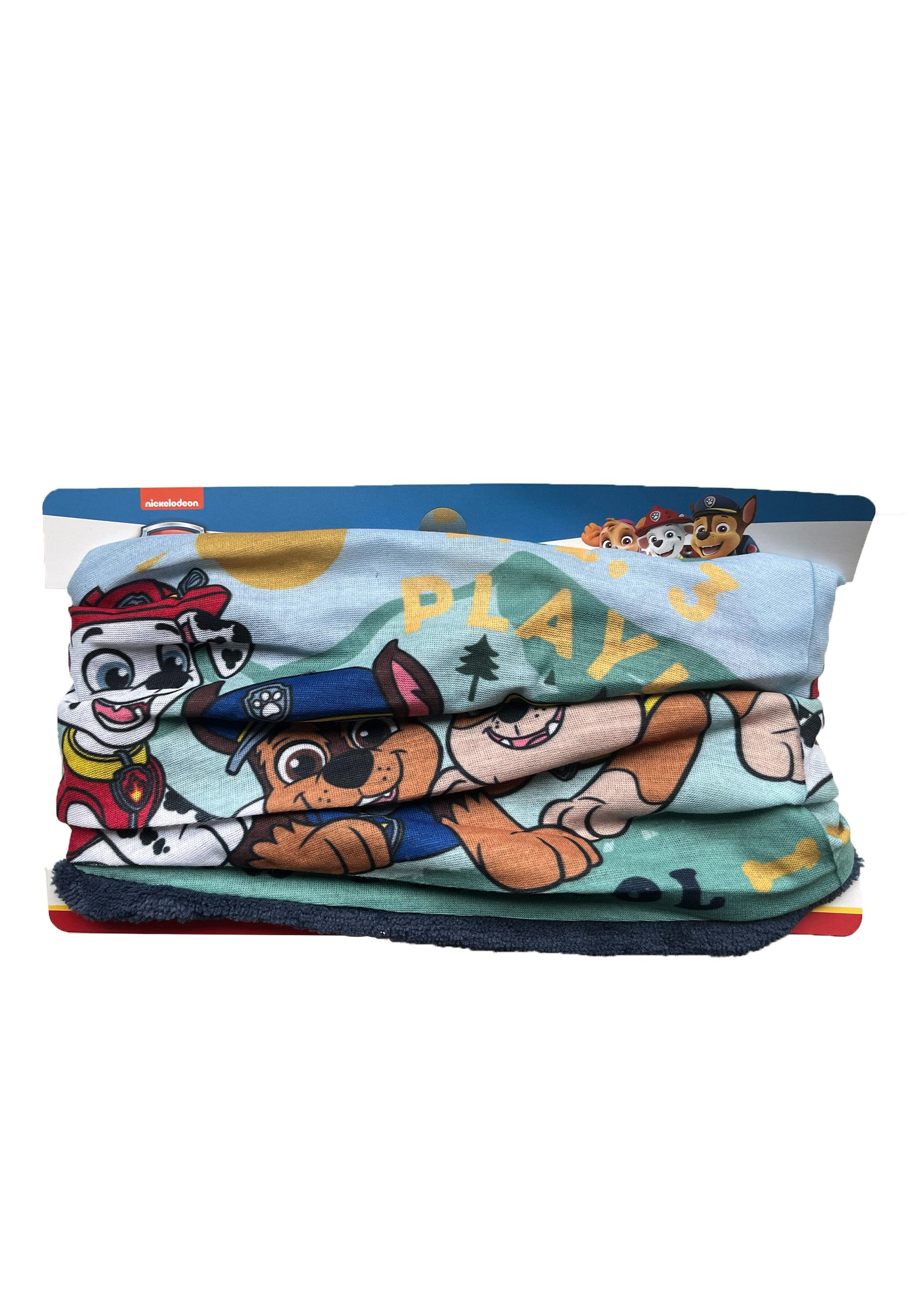 PAW PATROL Loop Chase Kinder Jungen Winter-Schal Schlauch-Schal
