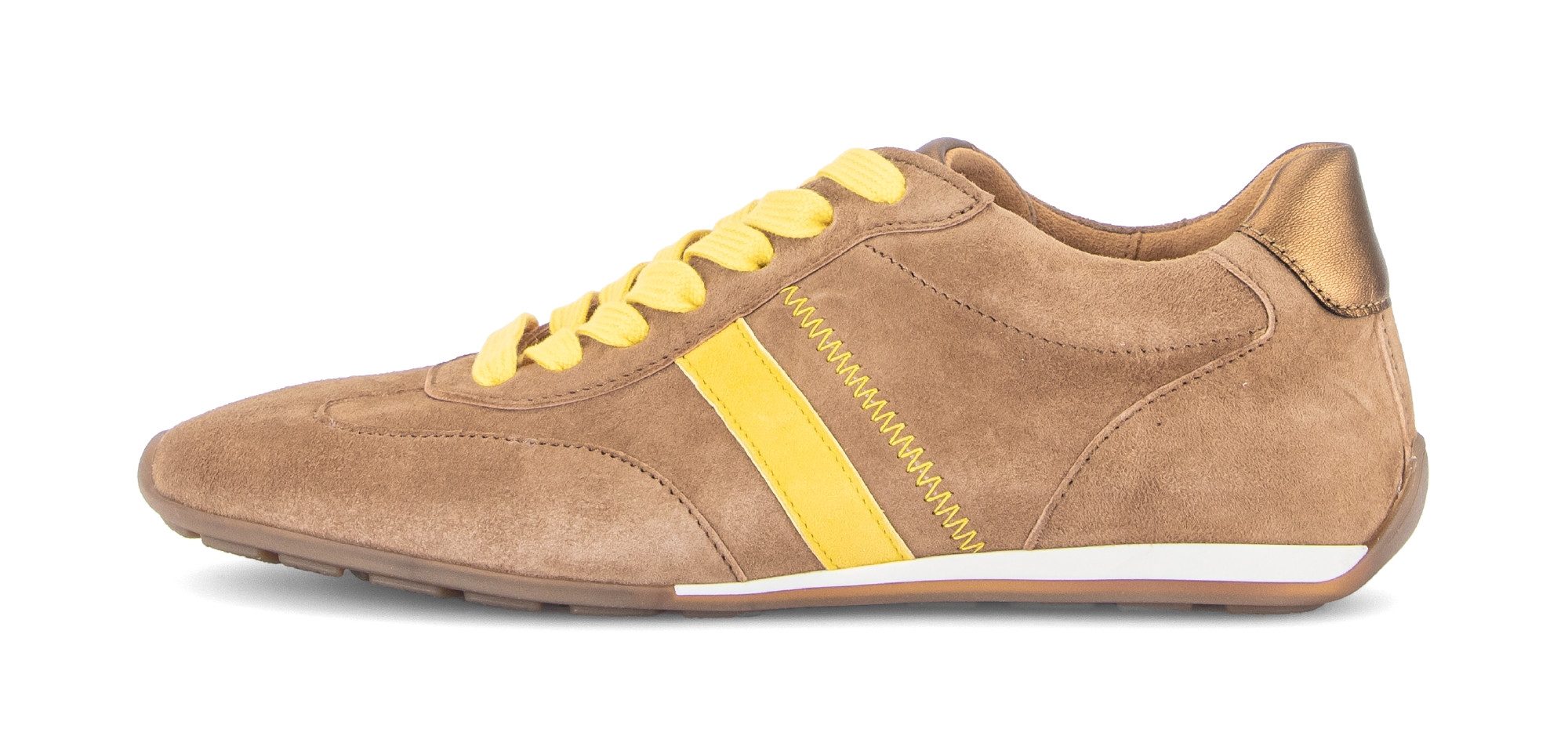 Gabor Sneaker Freizeitschuh, Halbschuh, Schnürer, Kontrastbesatz günstig online kaufen