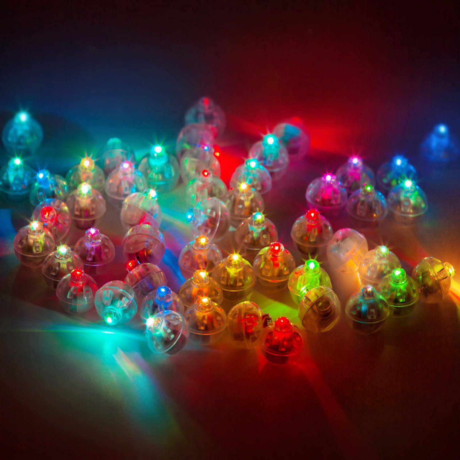 PRECORN LED-Leuchtmittel 100 Stück Blinkende Mini Ballonlichter Party Licht günstig online kaufen