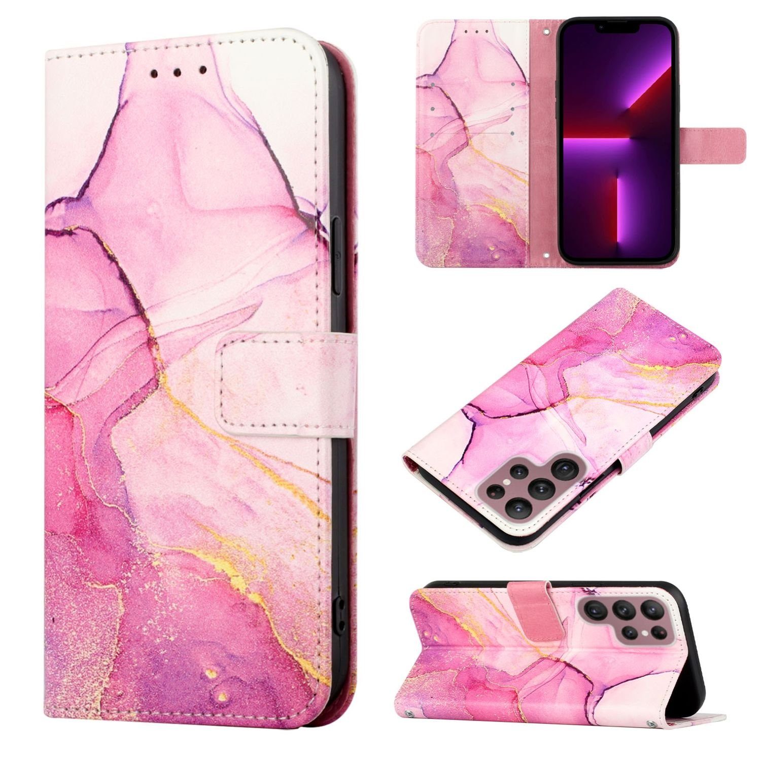 König Design Handyhülle Samsung Galaxy S22 Ultra 5G, Schutzhülle für