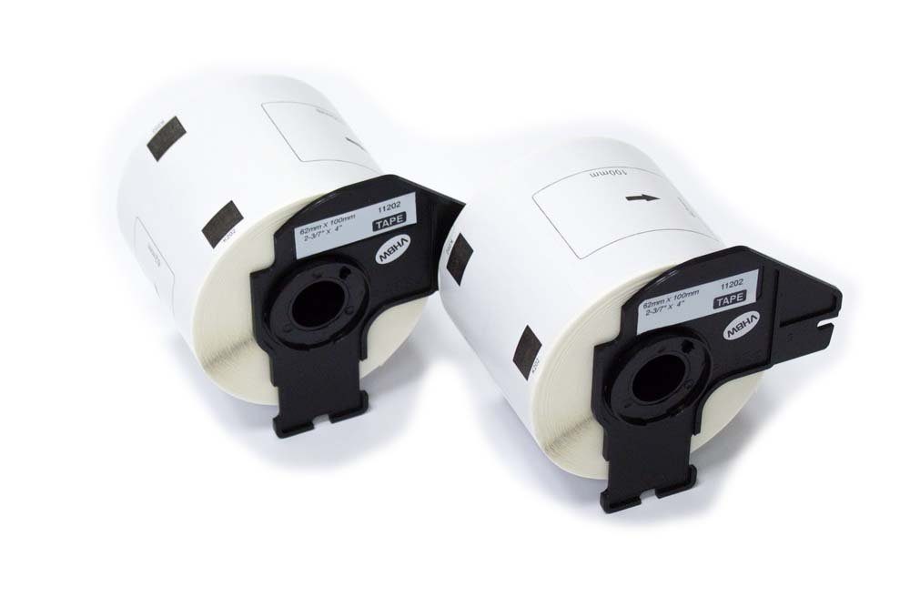 QL-1060, Etikettenpapier QL1050N, vhbw PT passend QL1060N, QL-1050, QL-500 für Brother