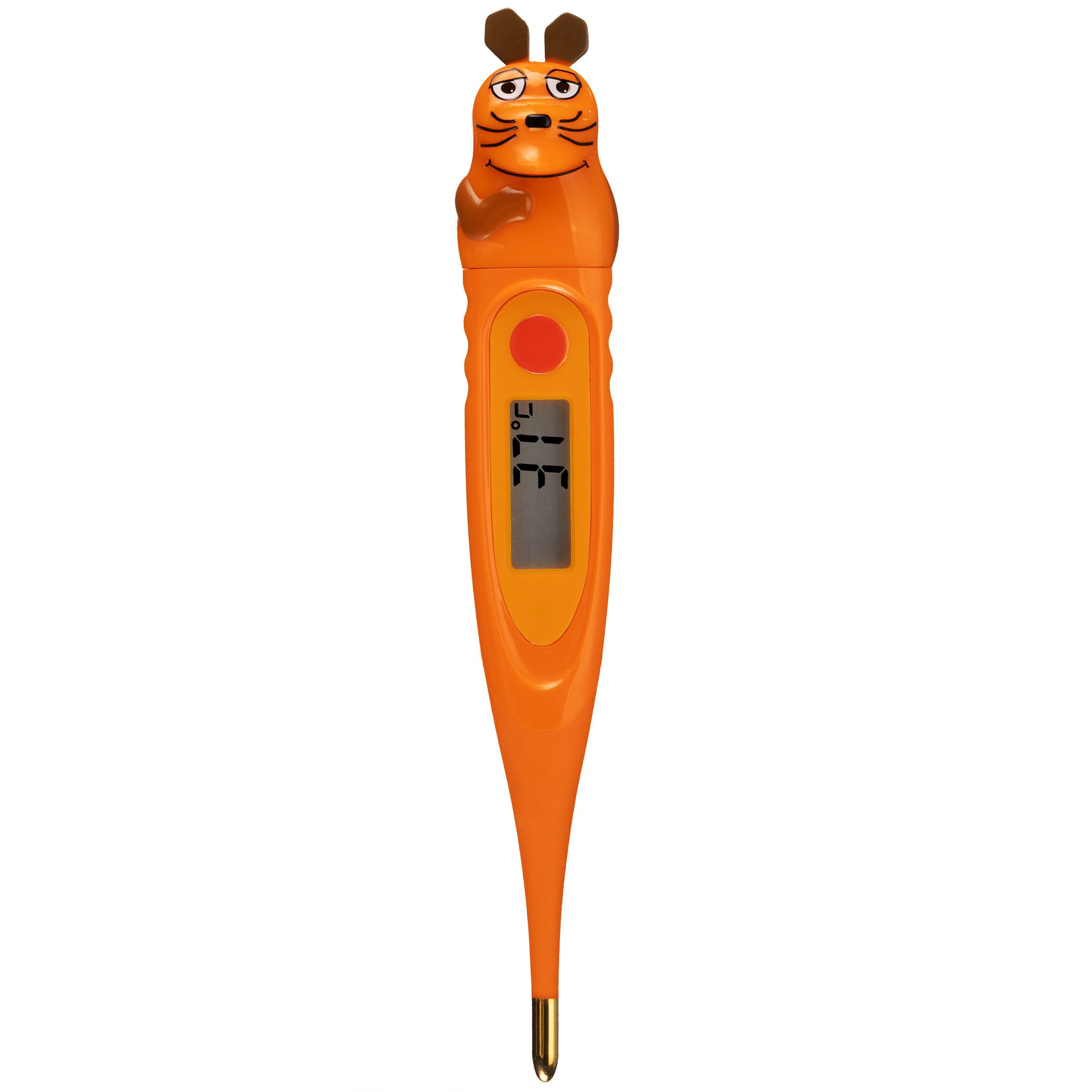 Fieberthermometer DieMaus Digitales Fieberthermometer für Kinder im 3D-Design