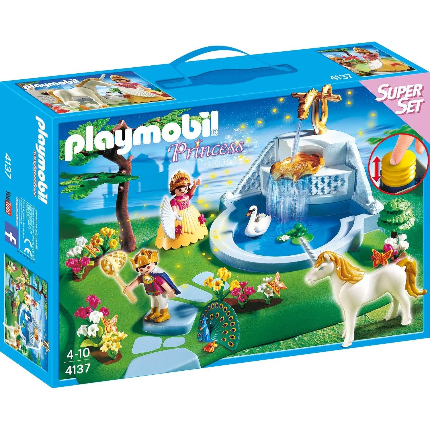 Playmobil® 4137 Märchenschlosspark Konstruktions-Spielset günstig online kaufen