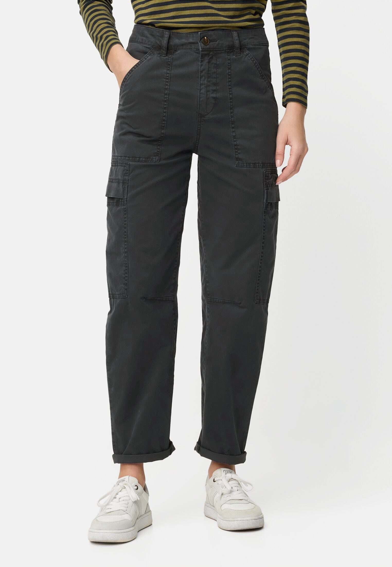 camel active Cargohose aus Baumwollmix