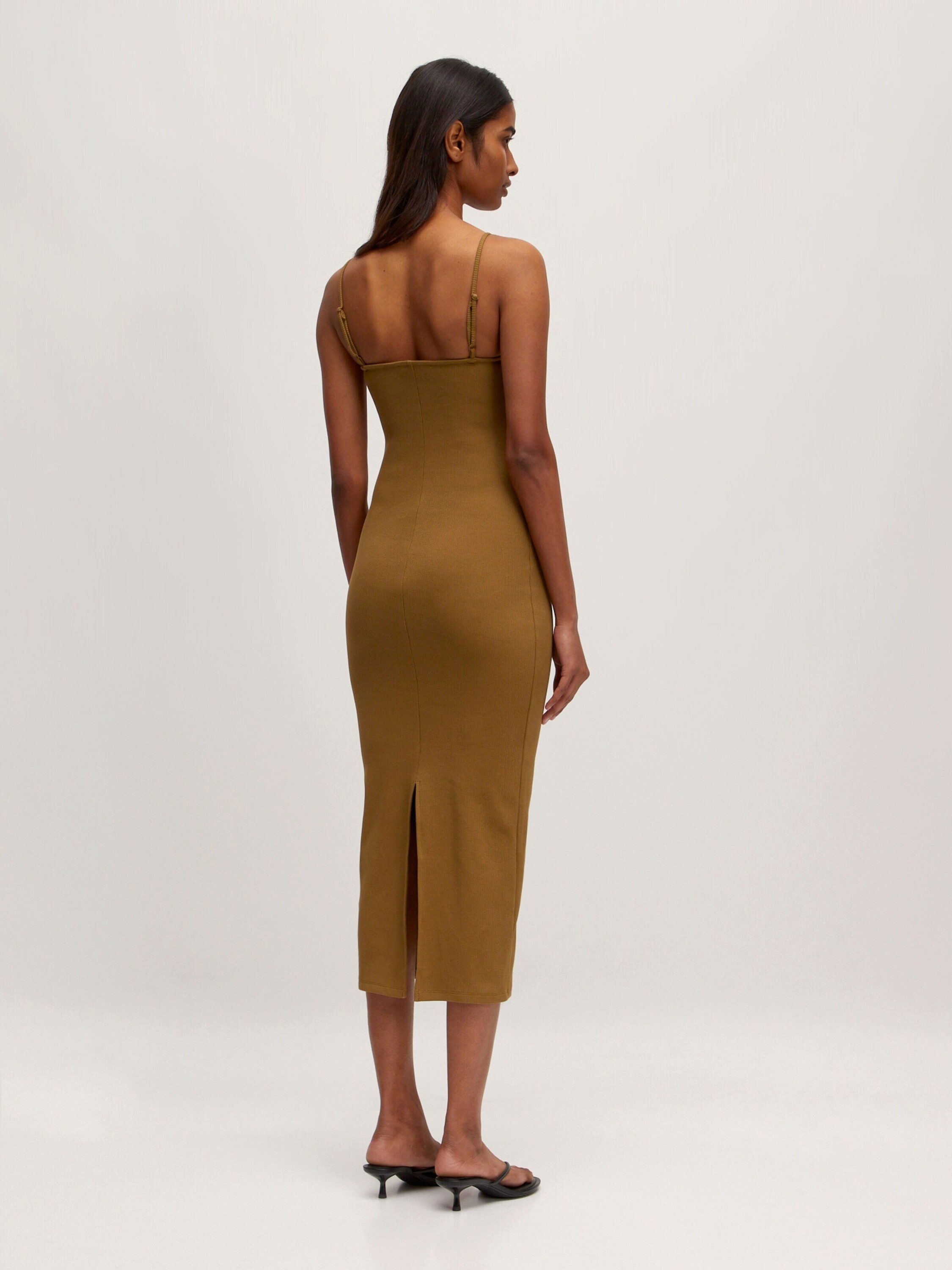 EDITED Midikleid Lilian (1-tlg) Drapiert/gerafft