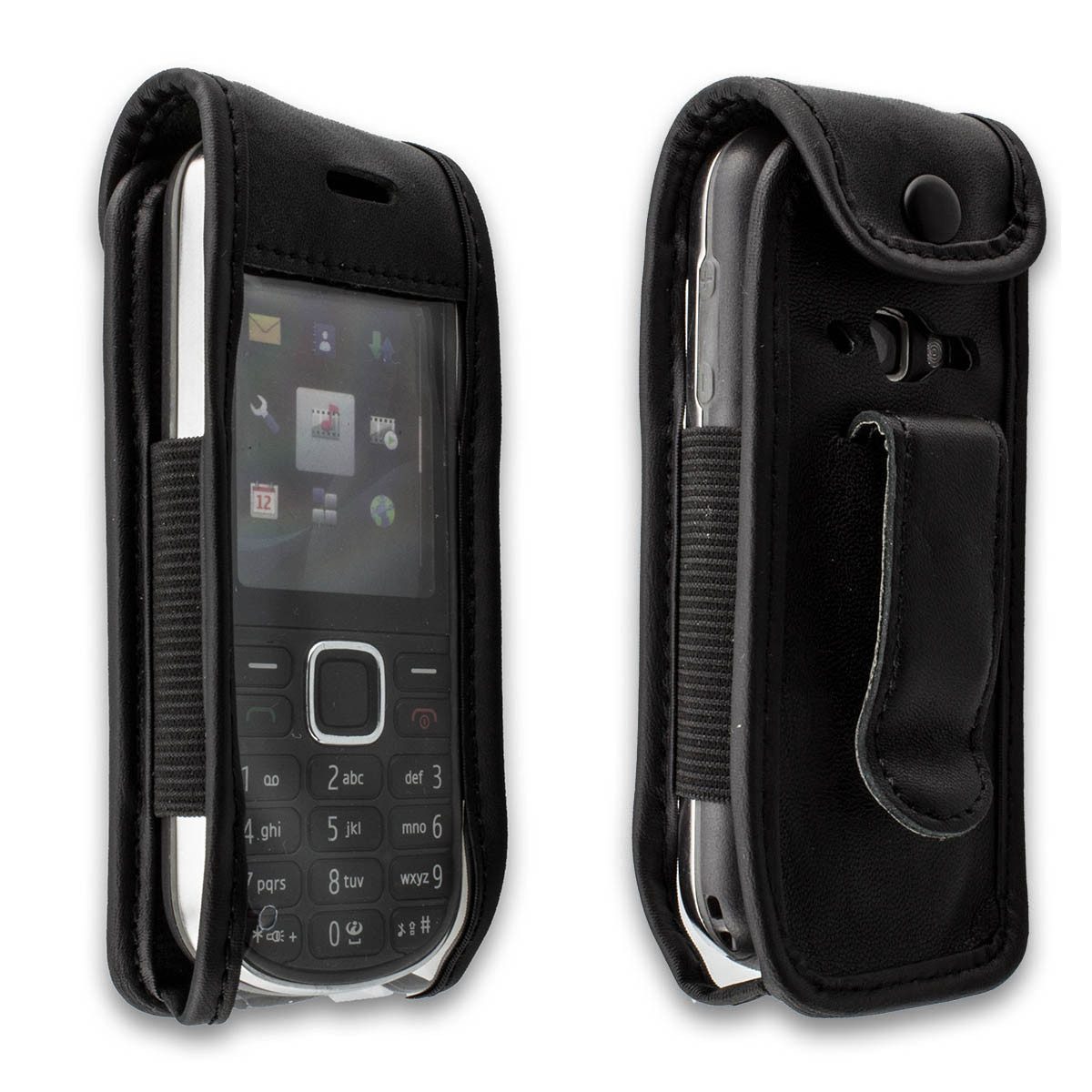 Handytasche caseroxx Handytasche mit Gürtelclip für Nokia 3720, schwarz