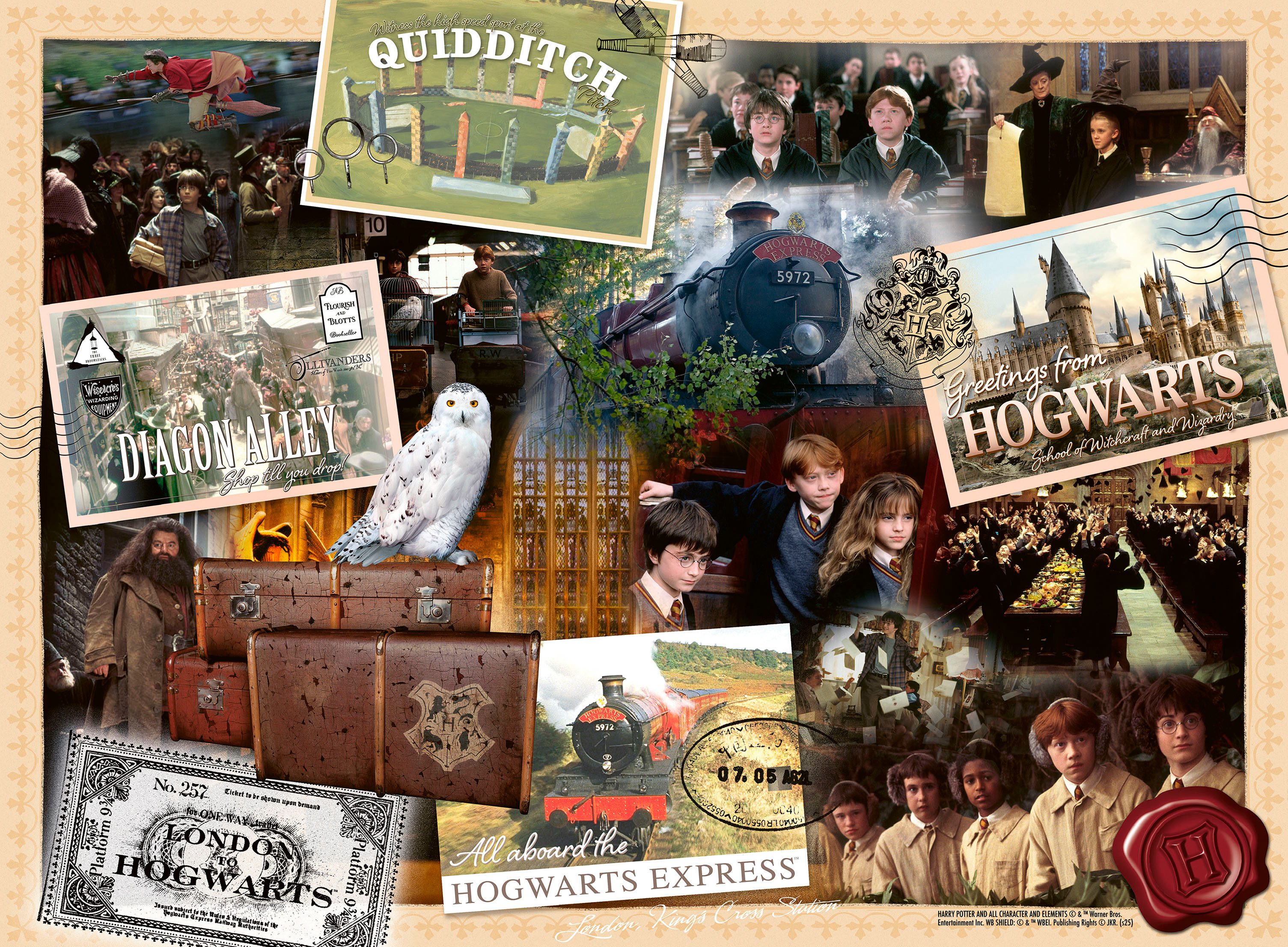 Ravensburger Puzzle Harry Potter - Zurück in Hogwarts™, 300 Puzzleteile, Ma günstig online kaufen