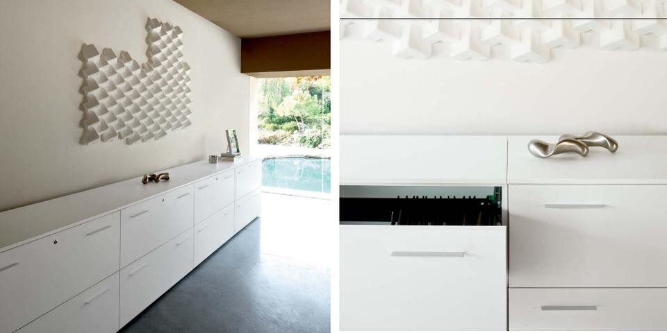 JVmoebel Empfangstheke Moderne Empfangstheke in Holzoptik für Büros und Kanzleien (Rezeption), Made in Italy