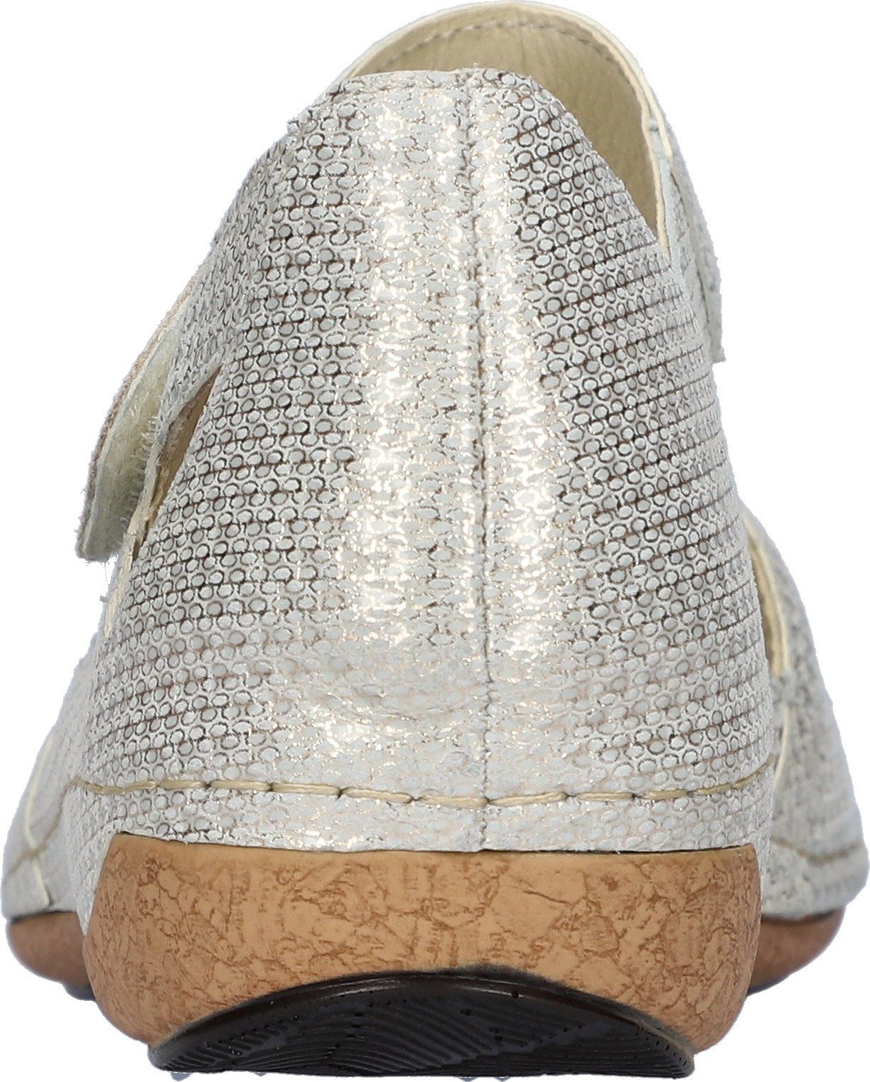 Waldläufer Heliett Sandale, Sommerschuh, Sandalette, Keilabsatz, mit Orthotritt, H-Weite