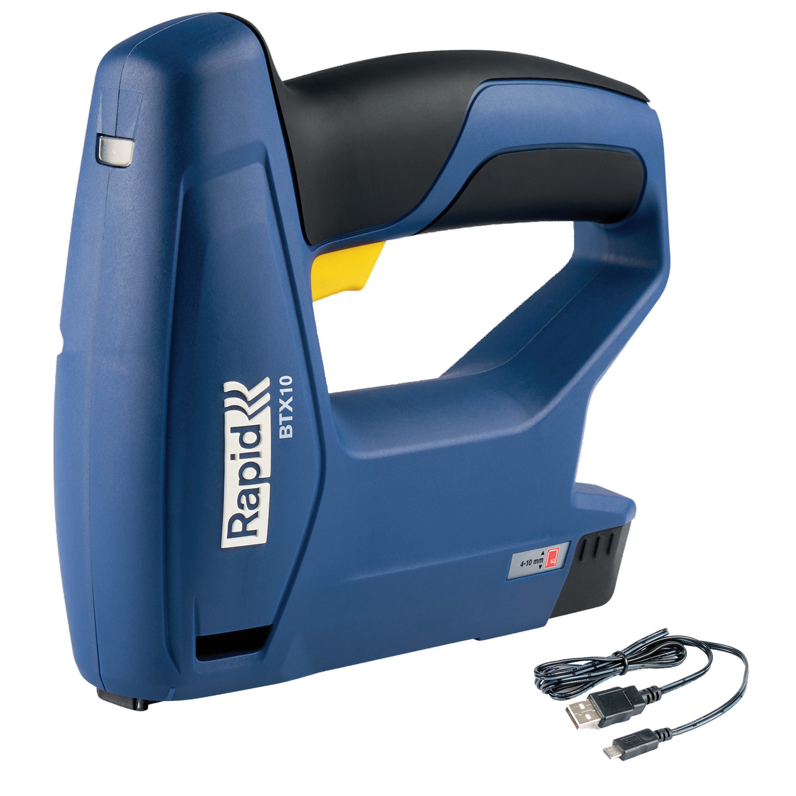 Rapid Akku-Tacker BTX10 Akku Tacker 3,6V USB Li-Ion Typ 53 4-10mm Polstertacker 5001497