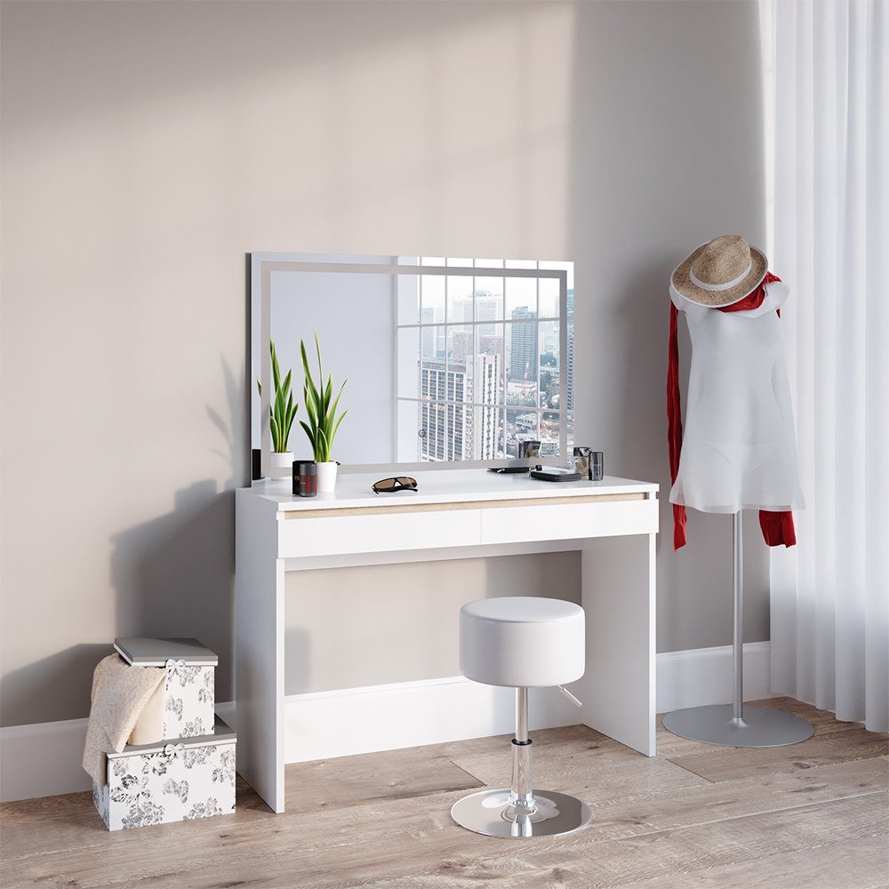 Vicco Schminktisch Emma, Weiß, 120 cm günstig online kaufen