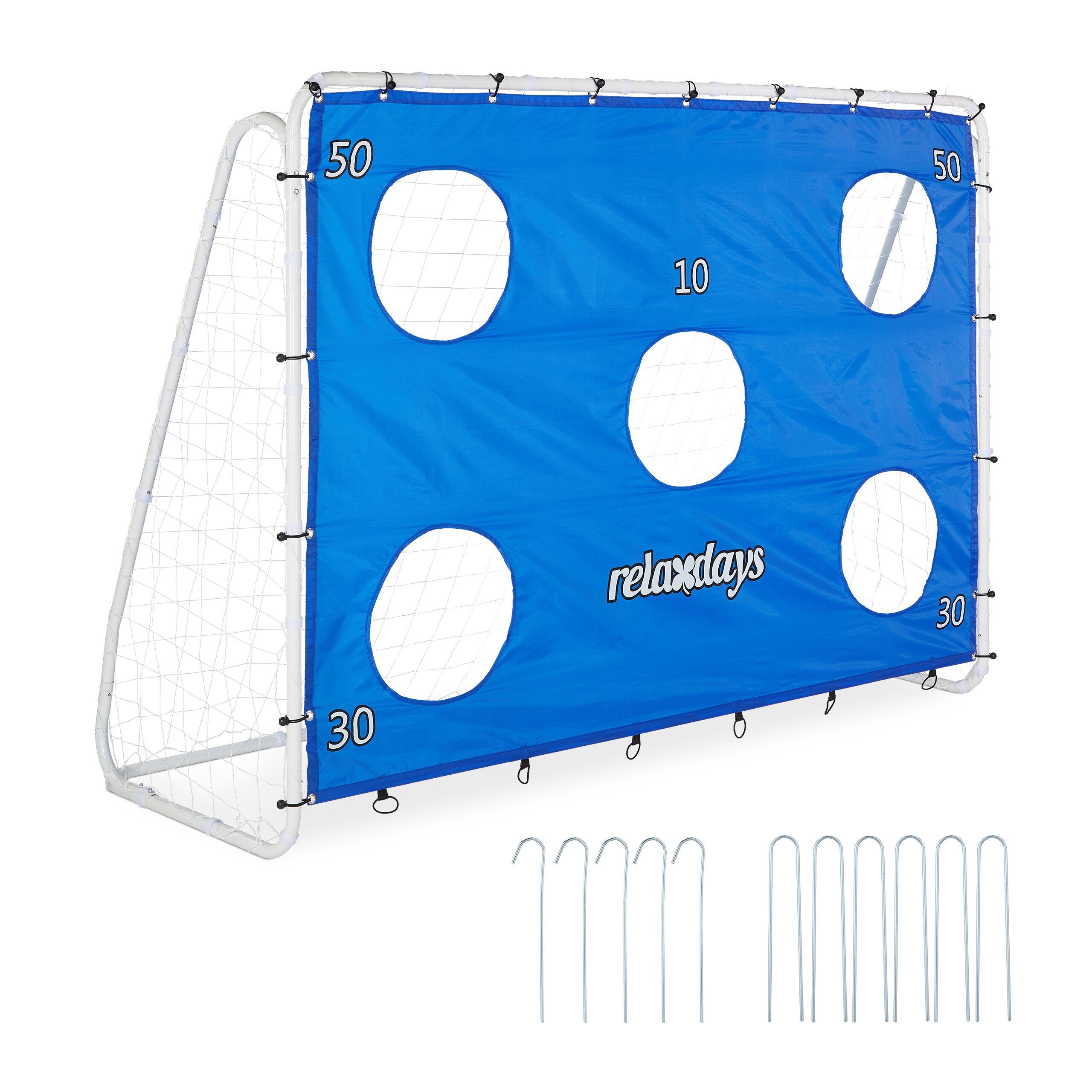 Fußballtor Großes Fußballtor mit Torwand