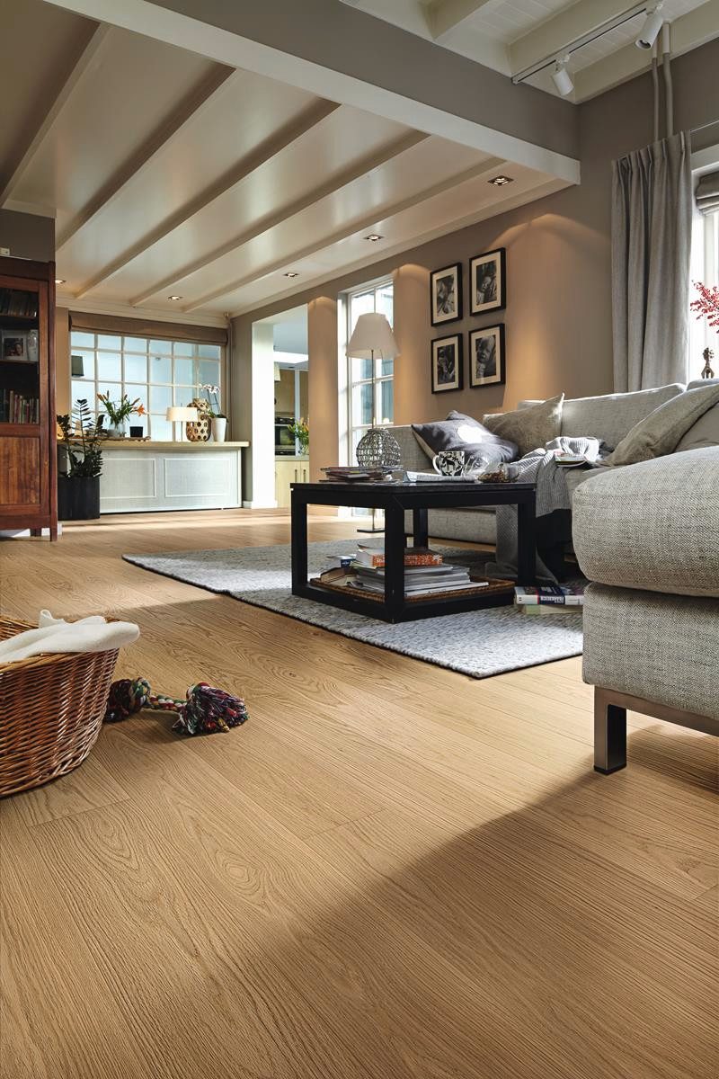 meister Parkett .longlife PD 400 Landhausdiele I naturgeölt I gebürstet I Eiche, - Microfase - Klick-System FoldDown - 1 Packung: 1,584 m²