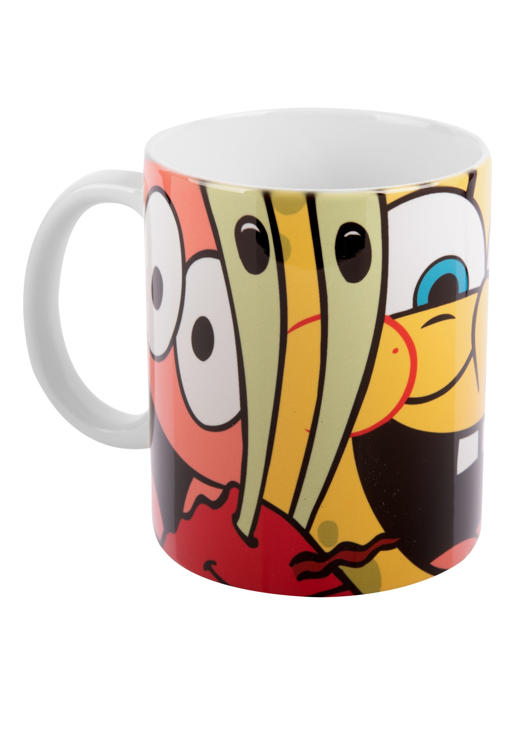 Kaffeetasse United aus 320 - Tasse - Spongebob ml, Keramik Labels® Keramik Allover