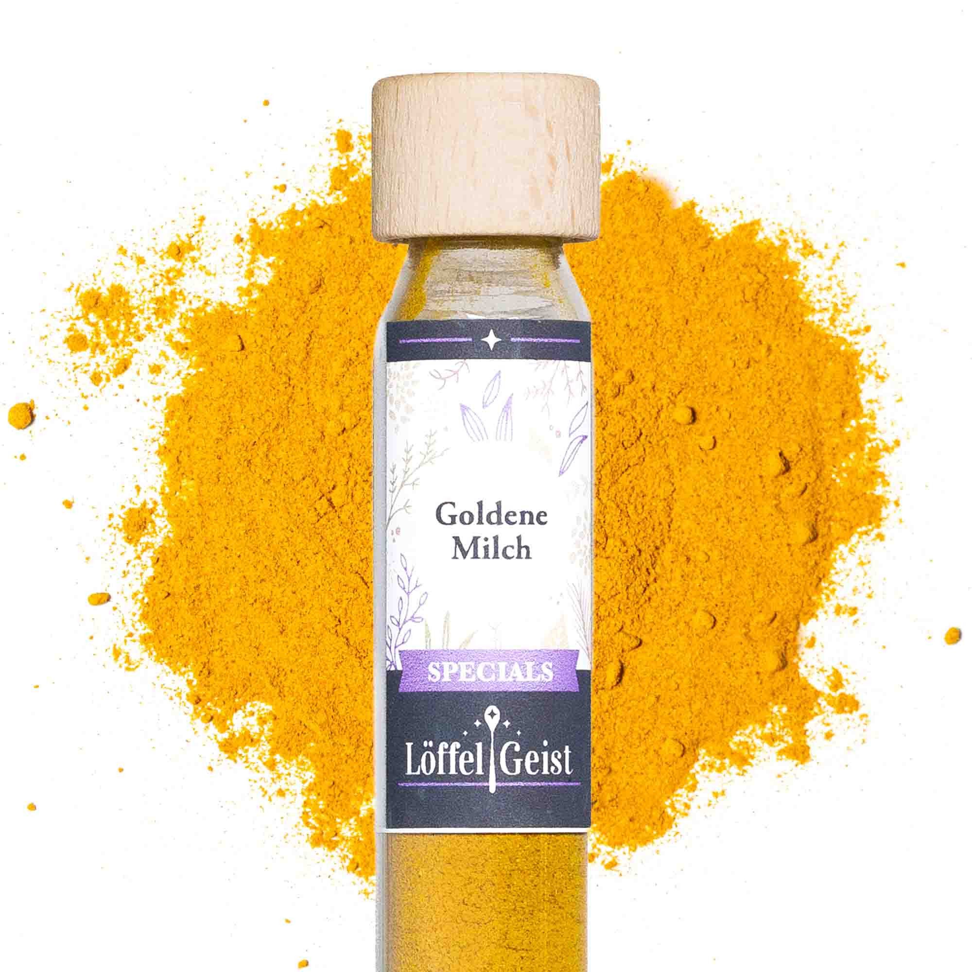 Löffelgeist Gewürz Goldene Milch(34g im praktischen Dosierglas)
