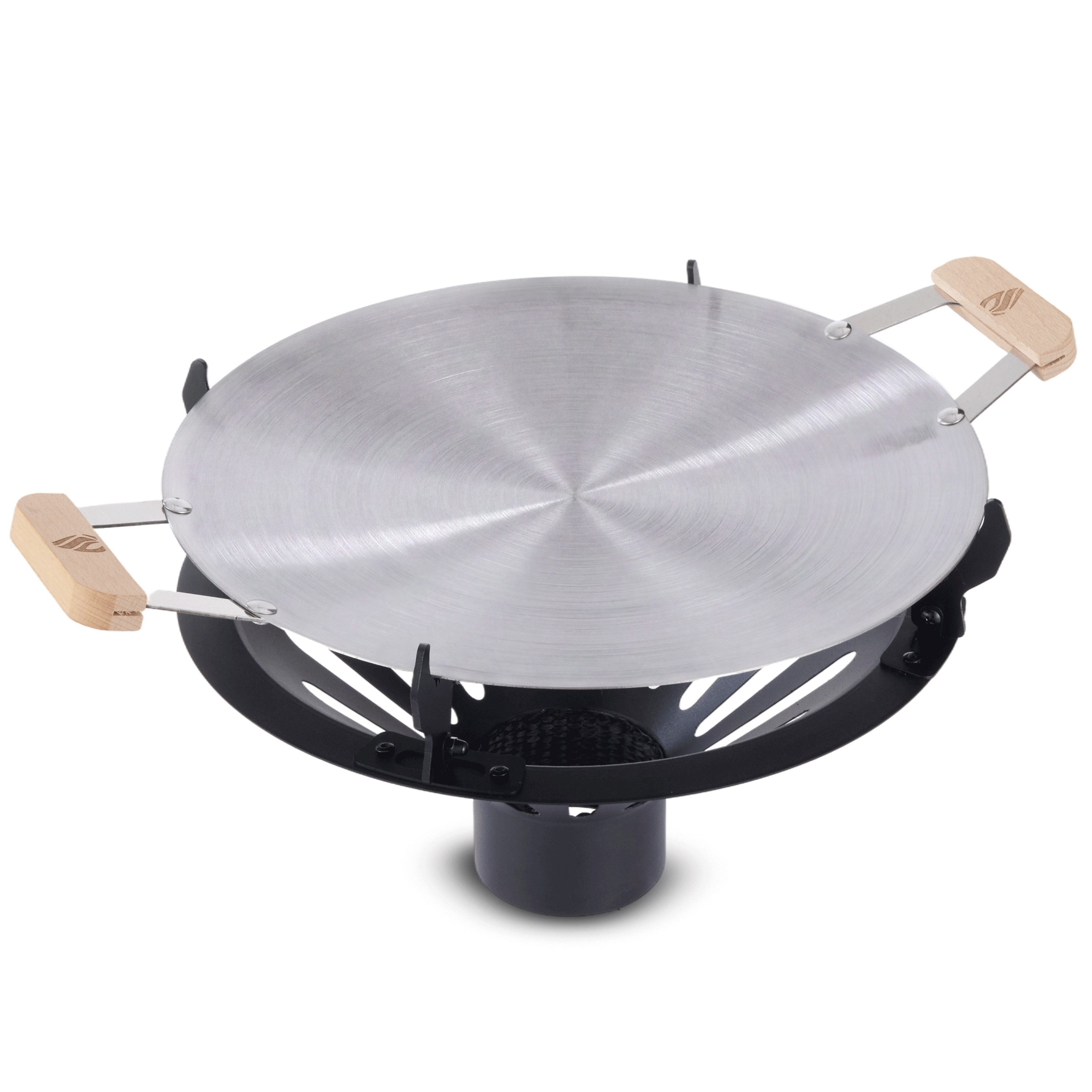 Gardenflare Grillplatte Feuerrohr Grillaufsatz (1-St)